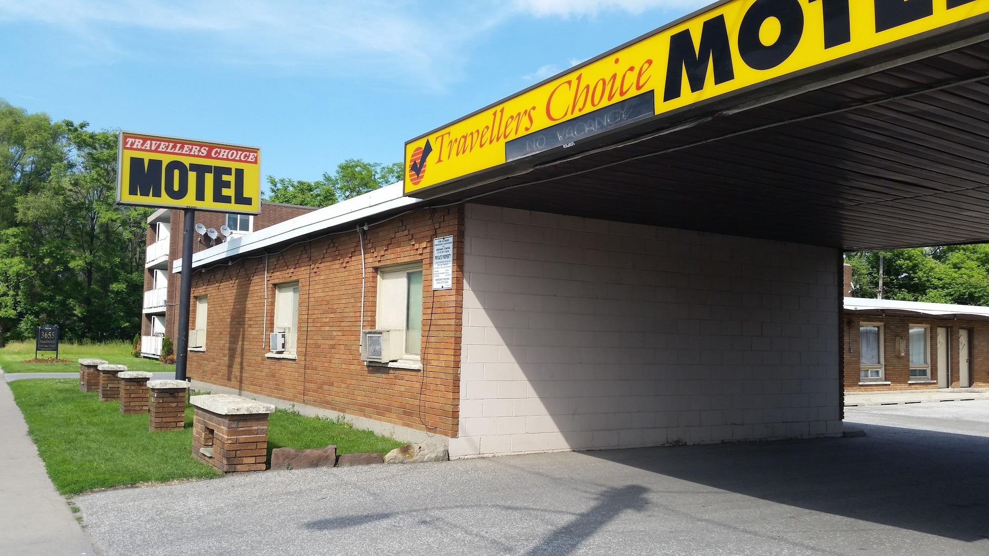 Vista Exterior Traveller's Choice Motel