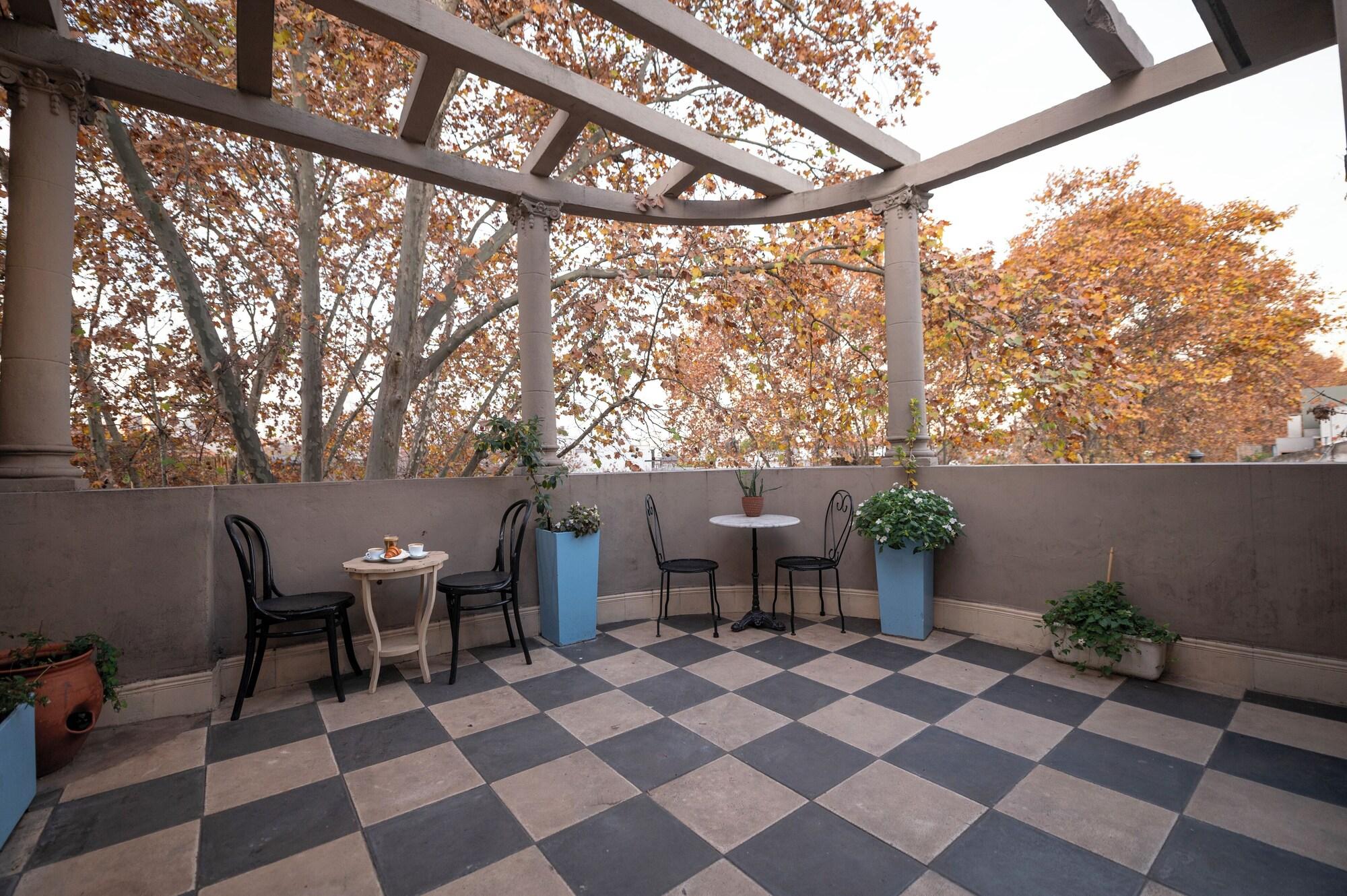 Vista Exterior Art House Palermo BBQ jacuzzi  Breakfast