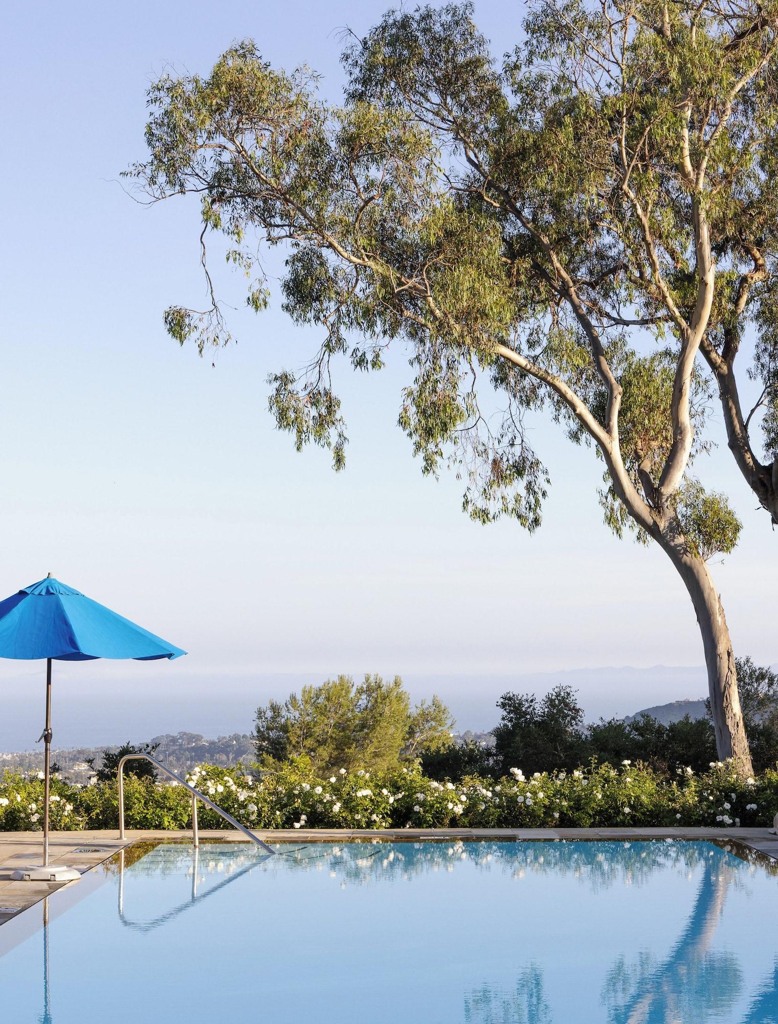 Vista Piscina El Encanto Santa Barbara