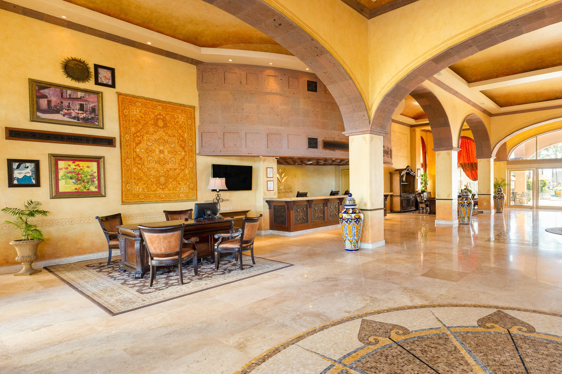 Vista Lobby Villa del Arco Beach Resort and Grand Spa