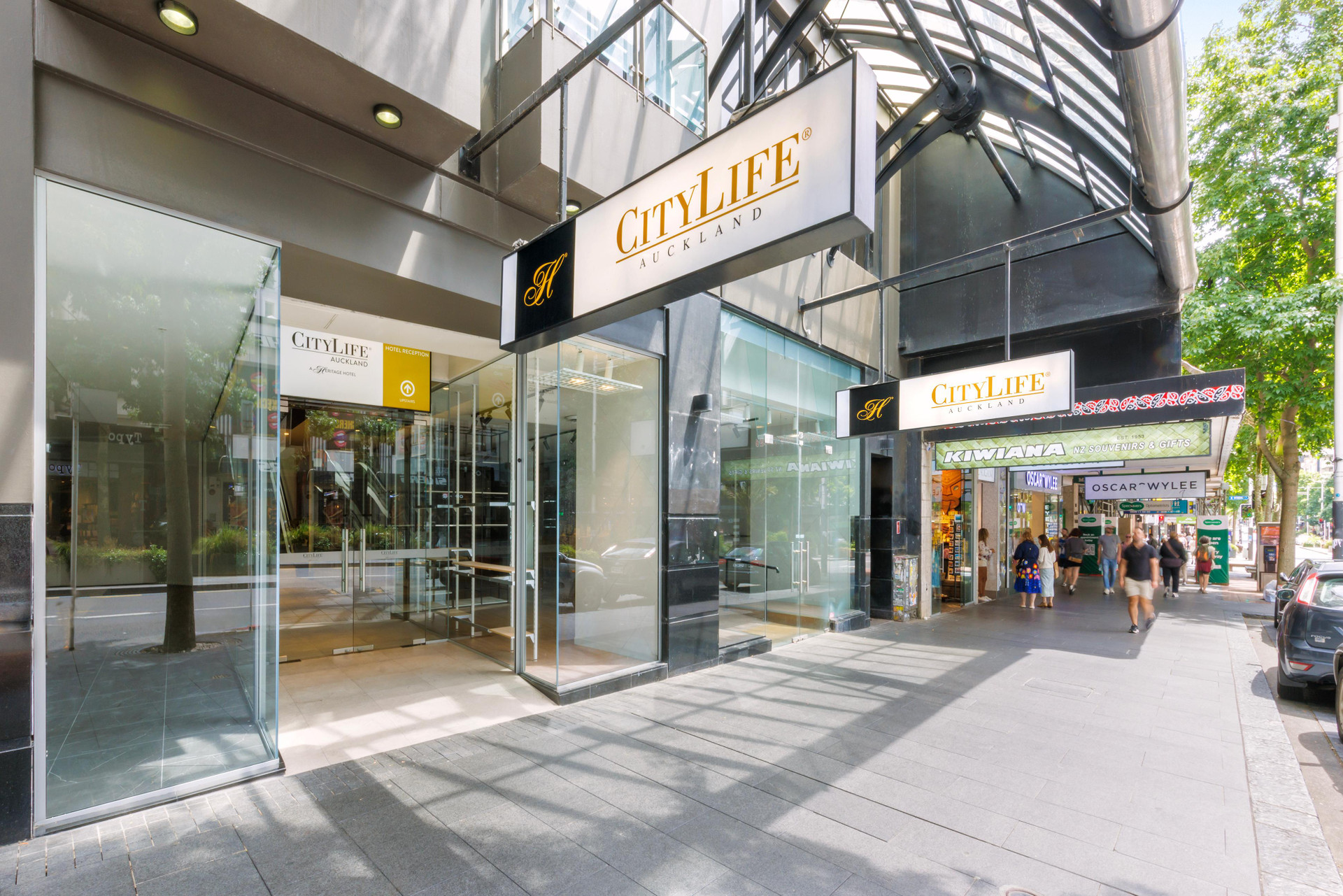 Vista Exterior Adina Citylife Auckland