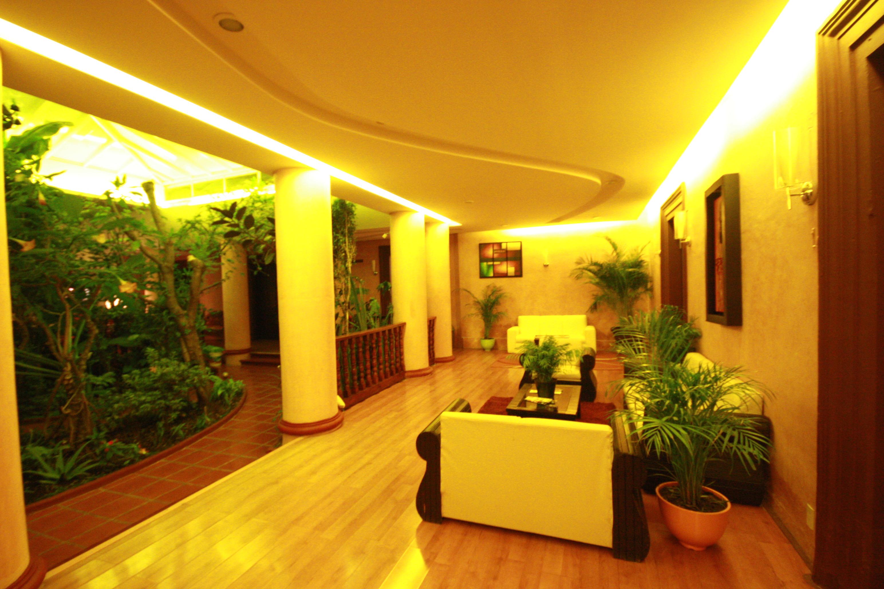 Vista Lobby Hotel Jardines del Centro