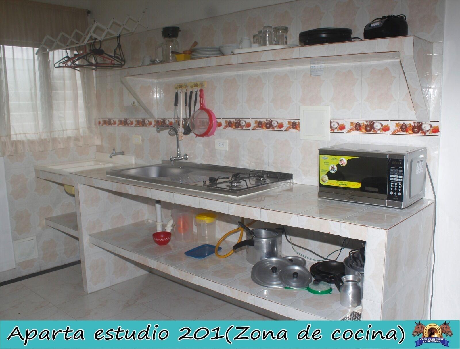 Equipamiento de Habitación Apartahotel la heredera