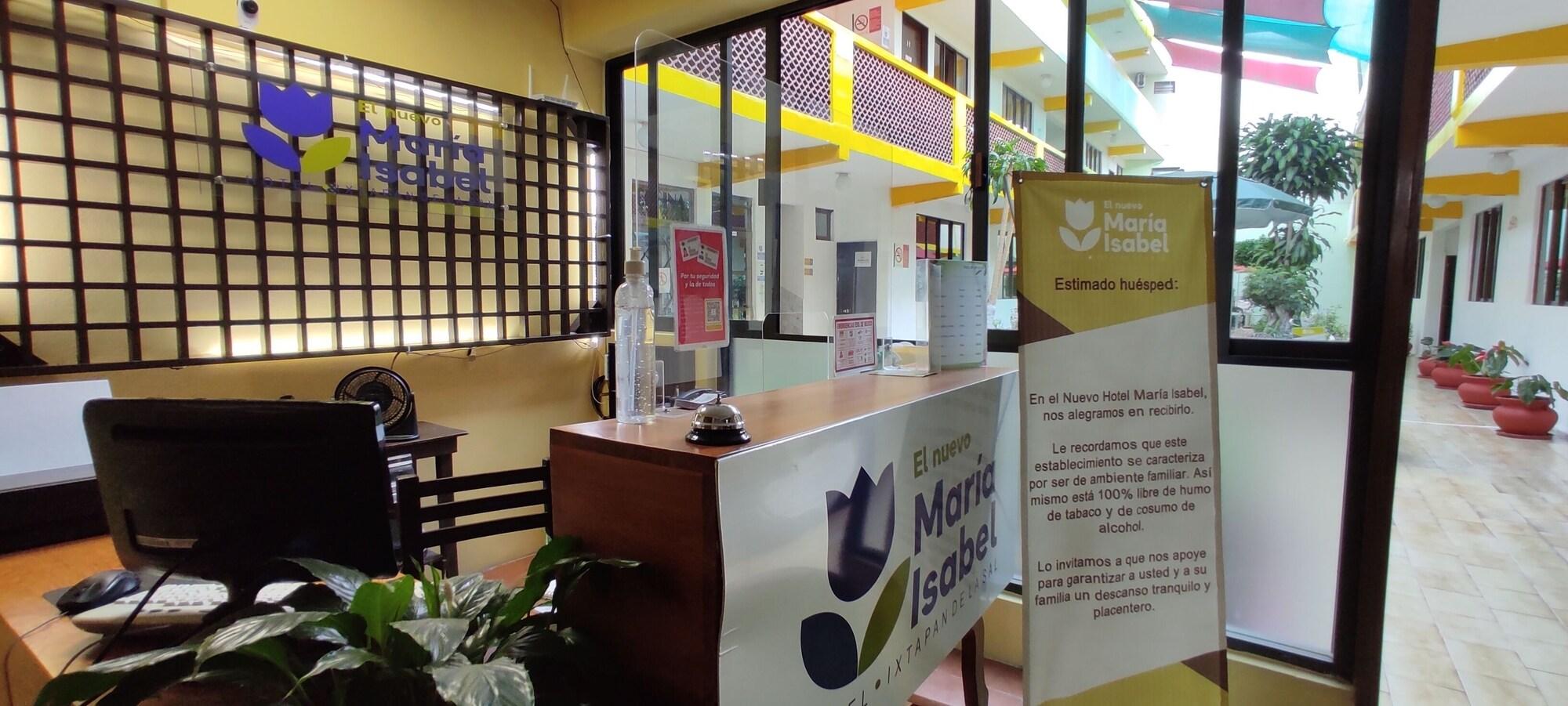 Vista Lobby Hotel Nuevo María Isabel