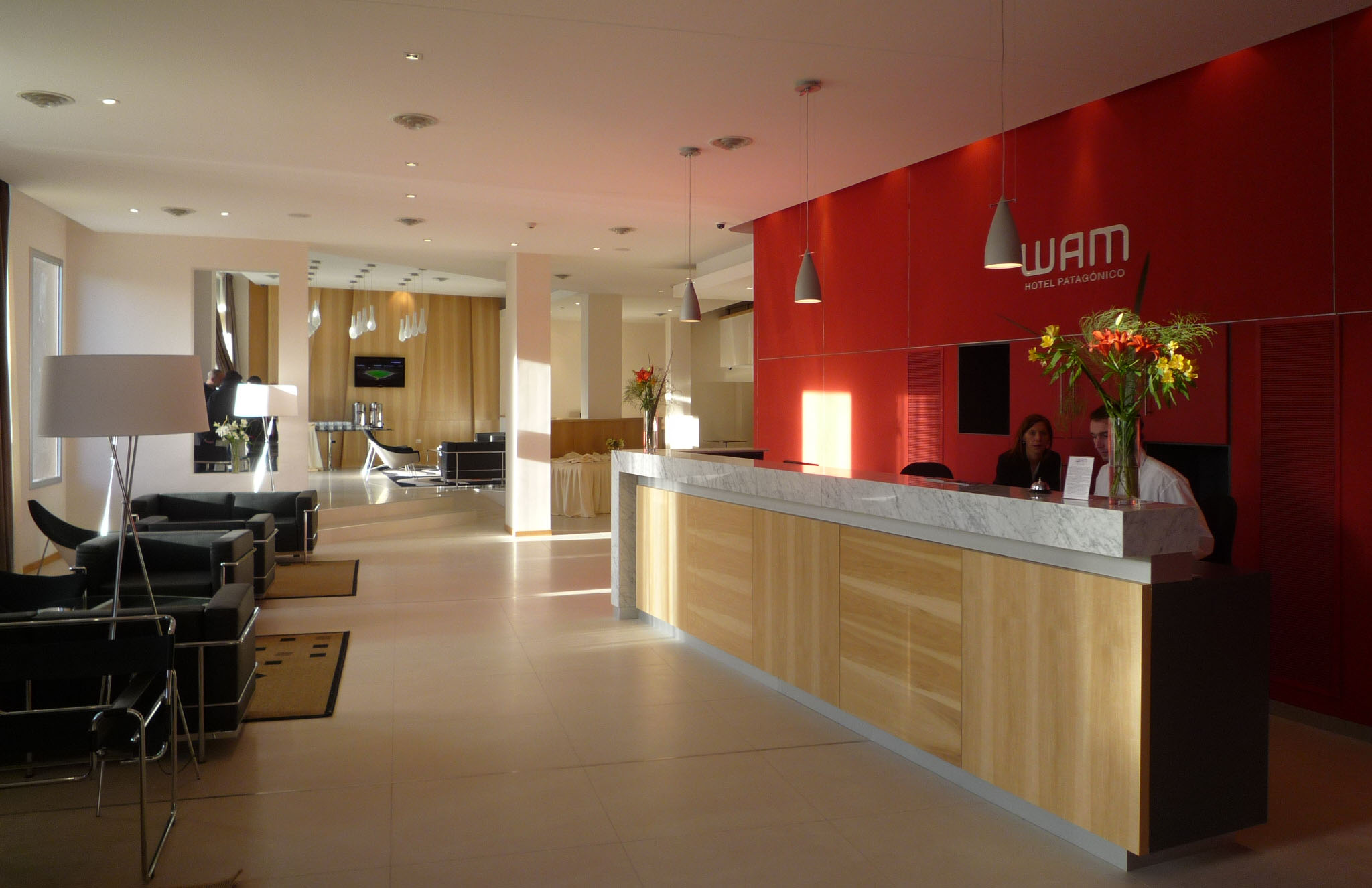 Vista Lobby Wam Hotel Patagónico