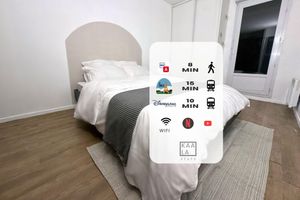 Alquiler Vacacional - NEW Apt Spacieux Entre Disneyland & Paris