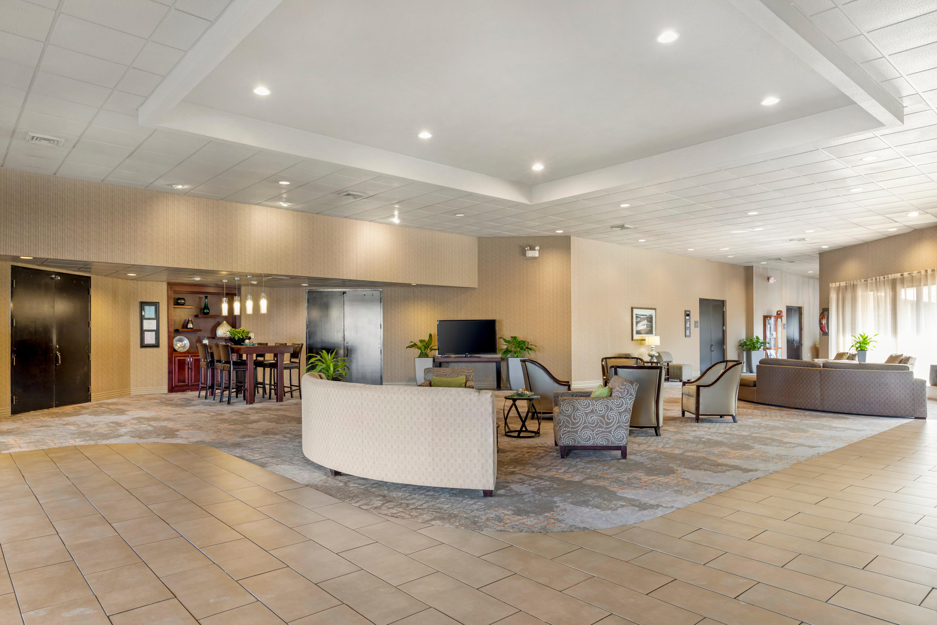 Vista Lobby Best Western Plus Madison-Huntsville Hotel