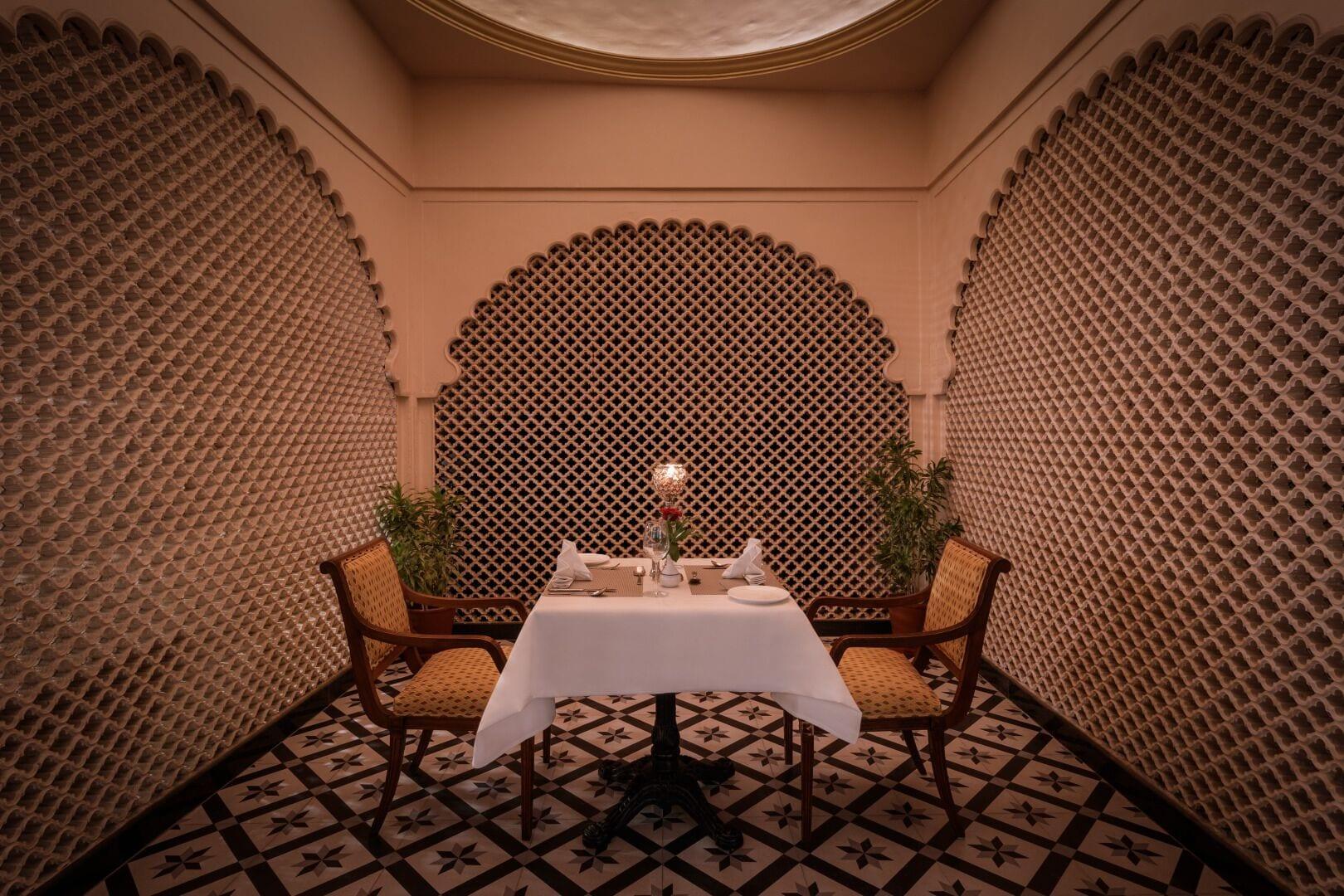 Restaurant Justa Ssatva Resort, Udaipur