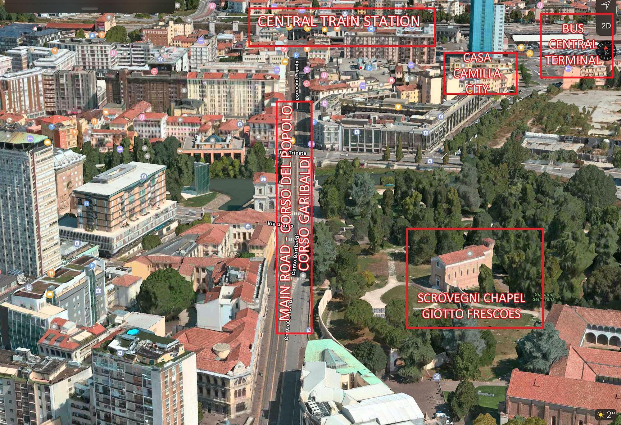 Vista Exterior Casa Camilla City