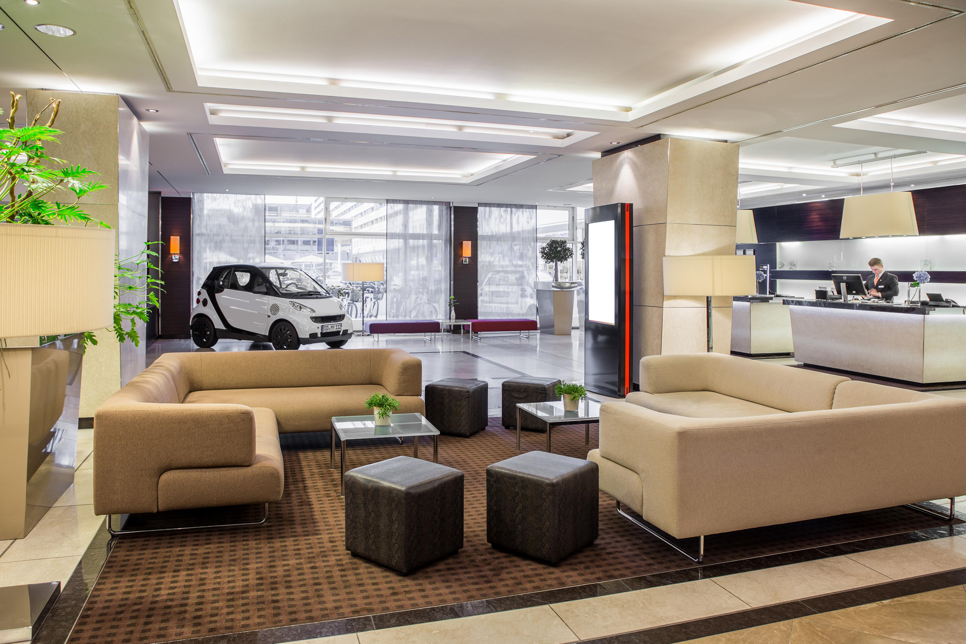 Vista Lobby Occidental Dresden Newa