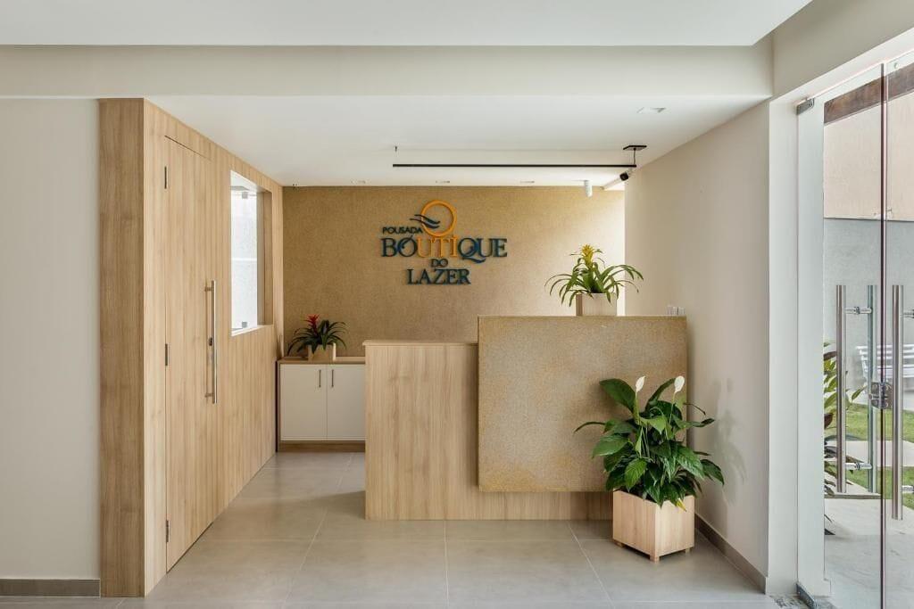 Vista Lobby POUSADA BOUTIQUE DO LAZER