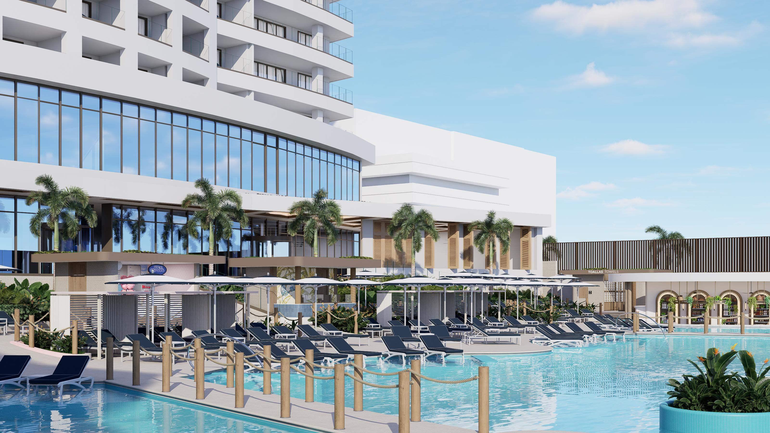 Vista Piscina Beach Palace Family Resort & Spa