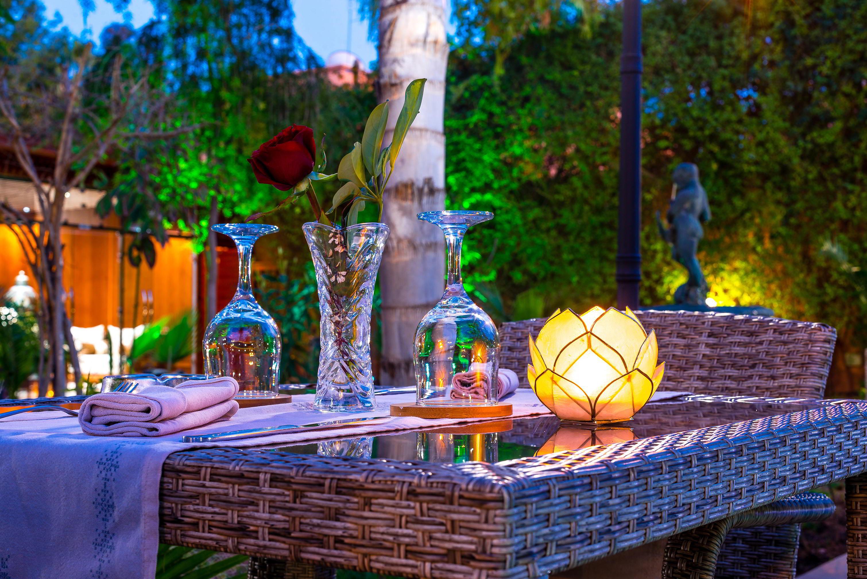 Restaurant Hivernage Secret Suites & Garden