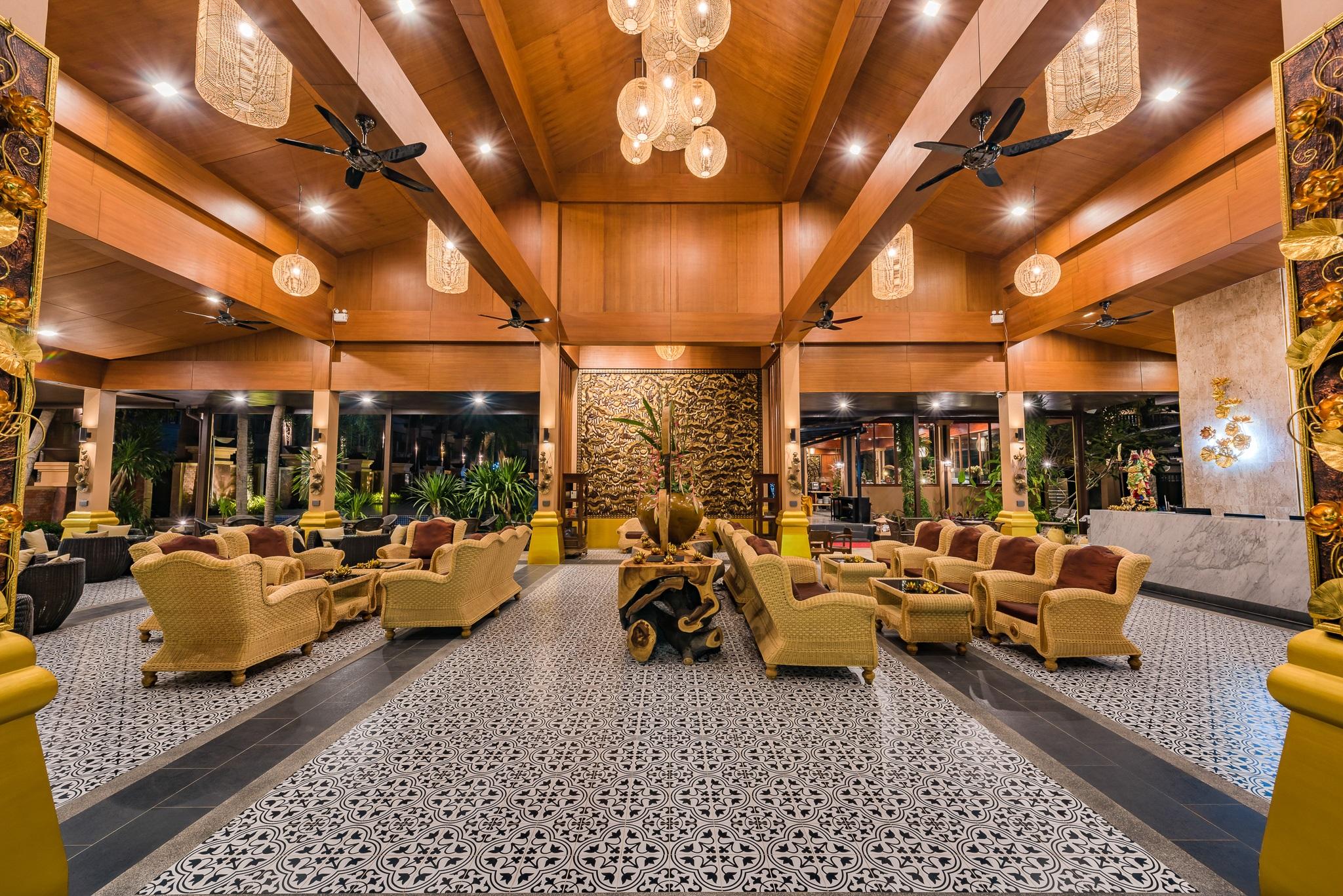 Vista Lobby Princess Kamala Beachfront Hotel