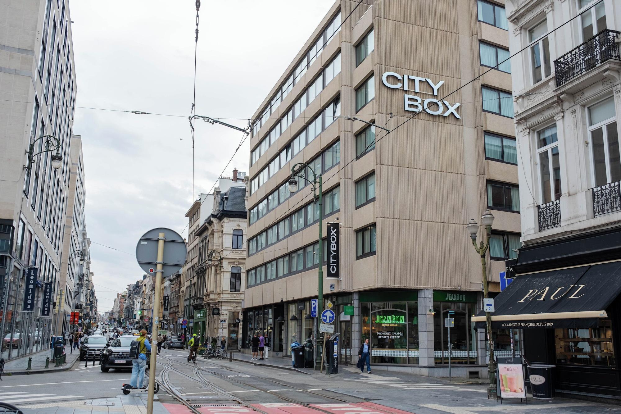 Vista Exterior Citybox Brussels
