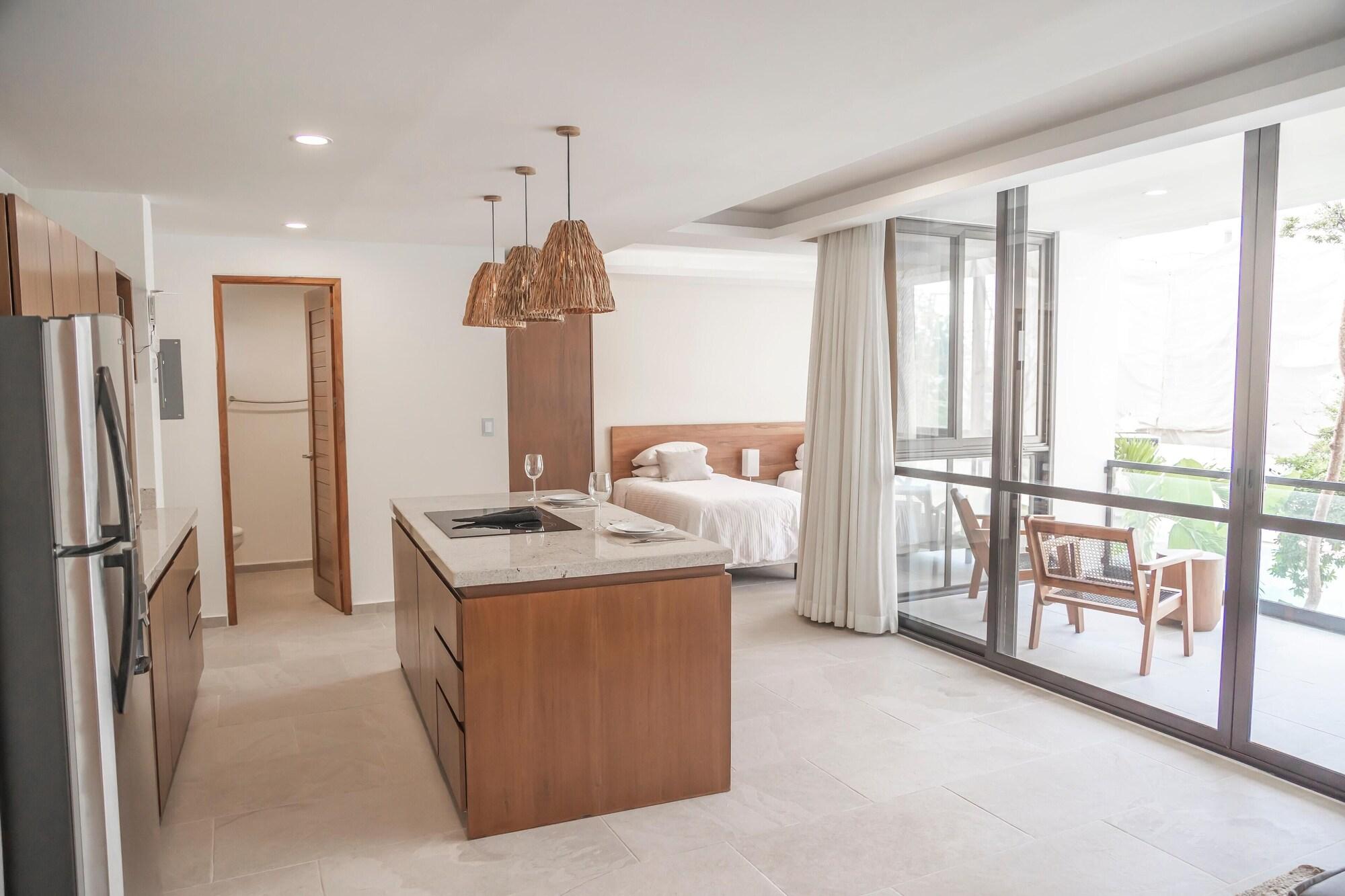Varios The Waves Tulum Modern Two-bedroom Penthouse Apartment With Private Plunge Pool