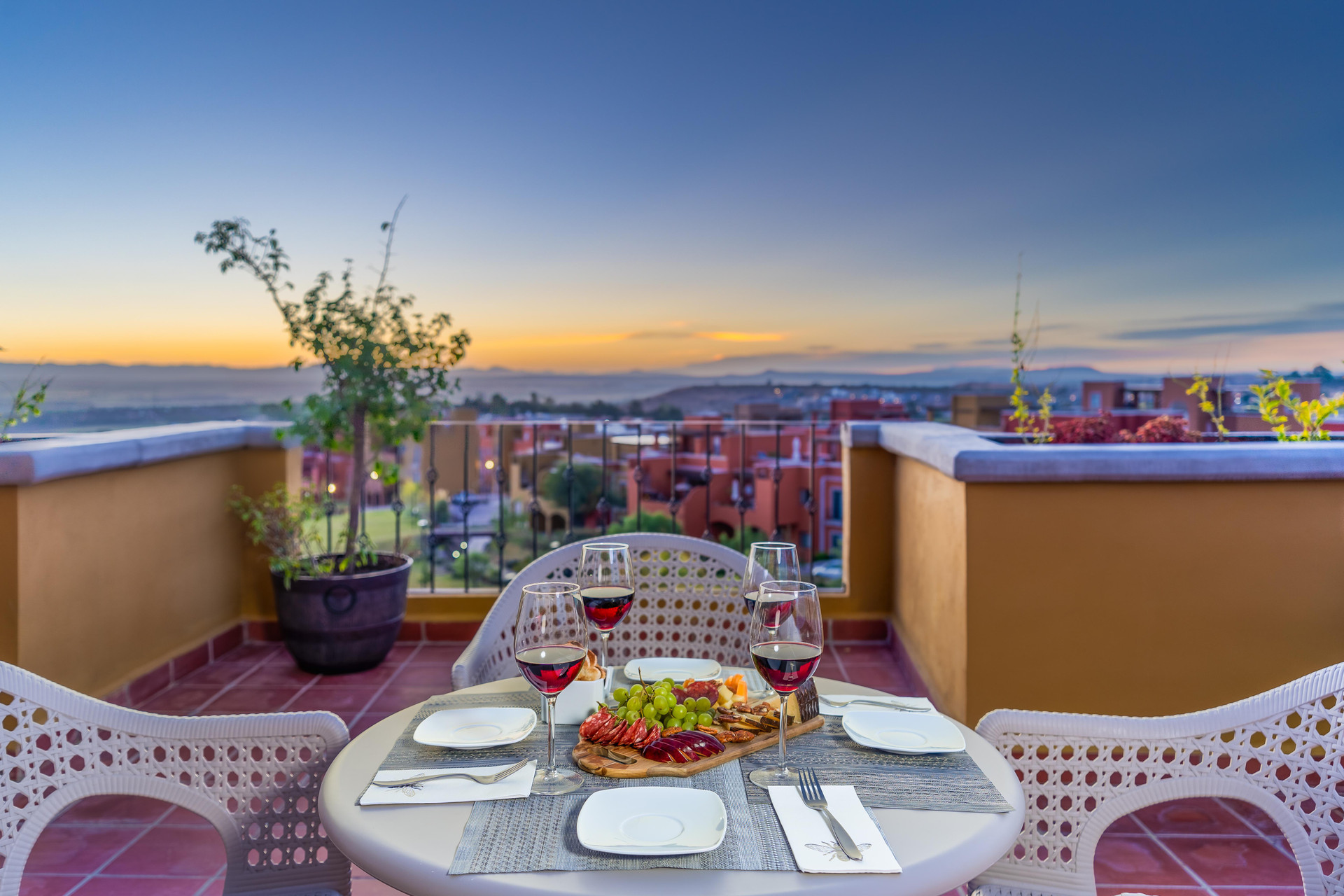 Balcón, patio o terraza Krystal Grand Residences & Villas