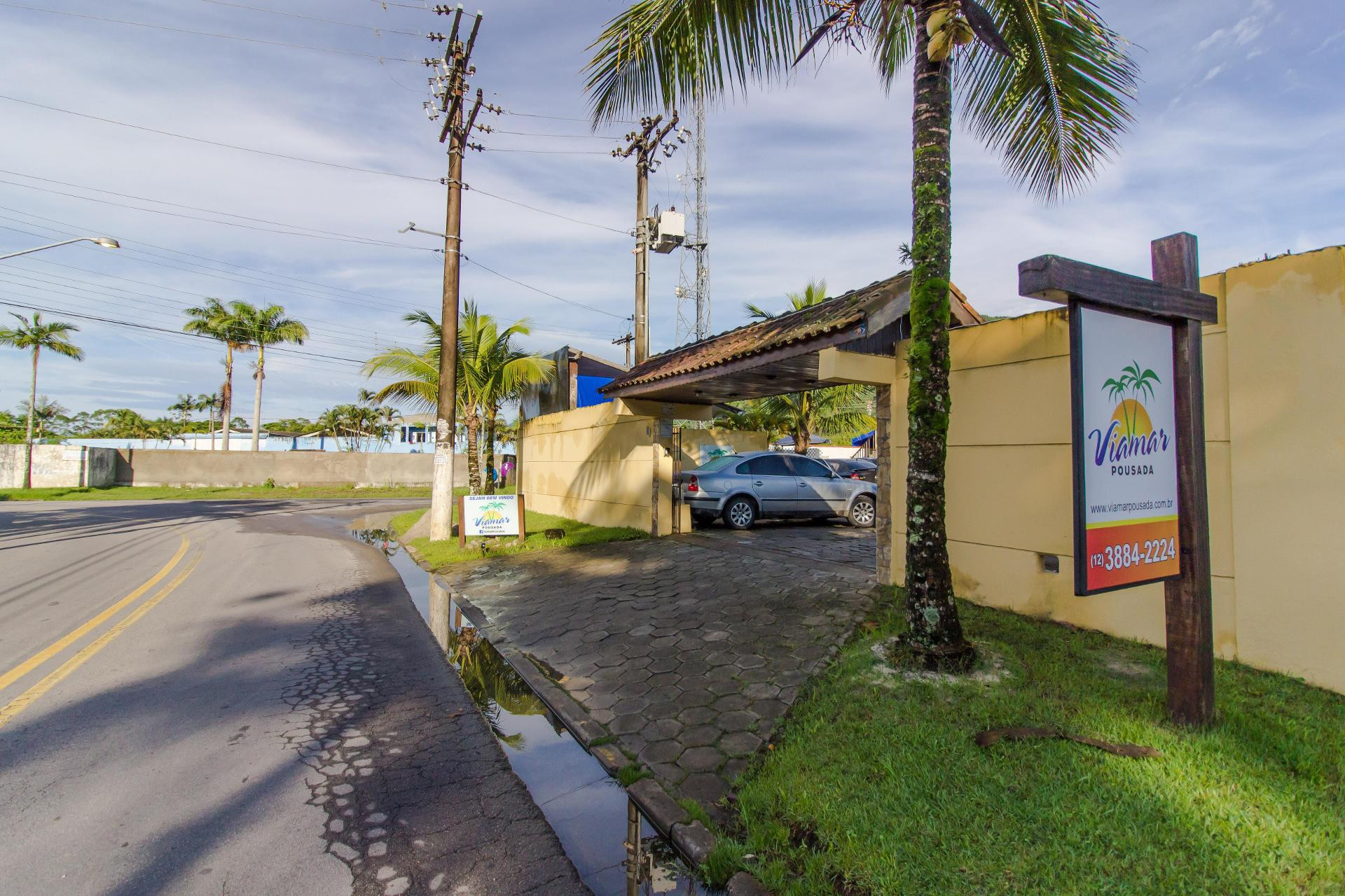 Vista Exterior Viamar Pousada