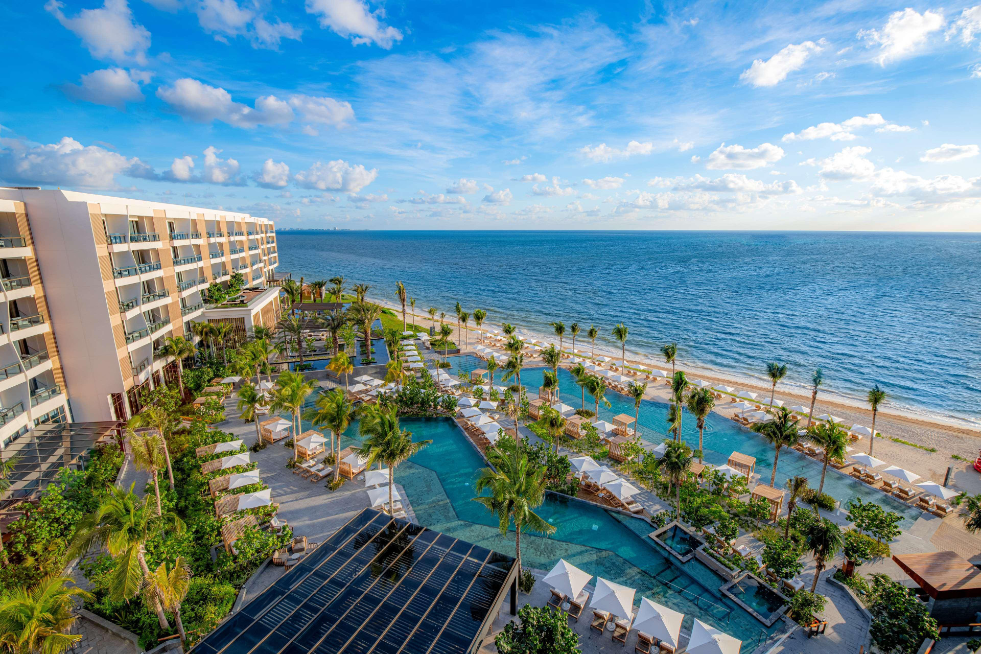 Vista Piscina Waldorf Astoria Cancun