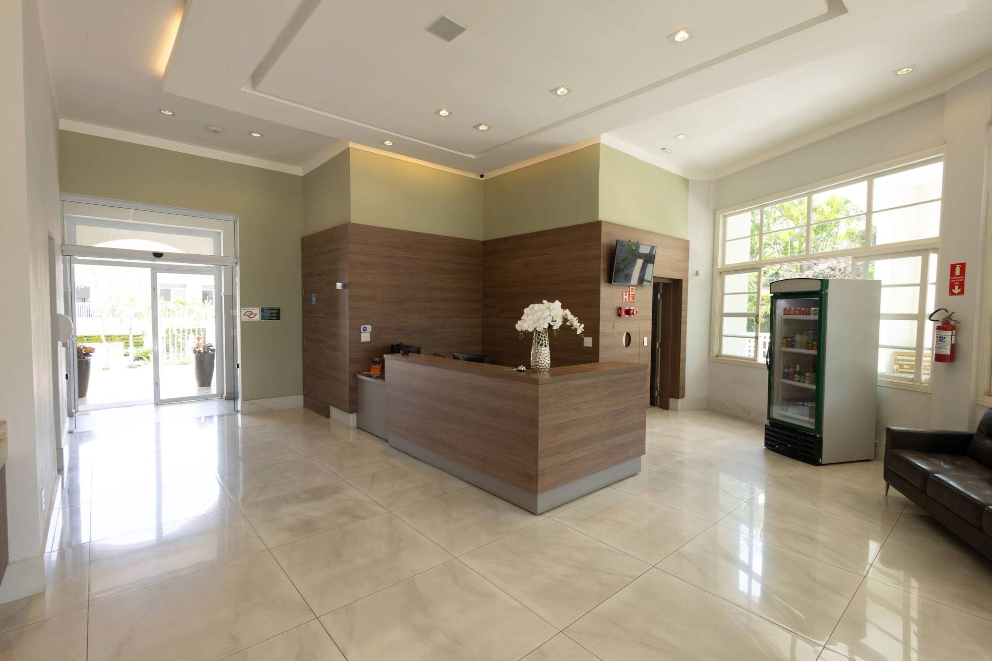 Vista Lobby Grande Hotel Águas da Prata