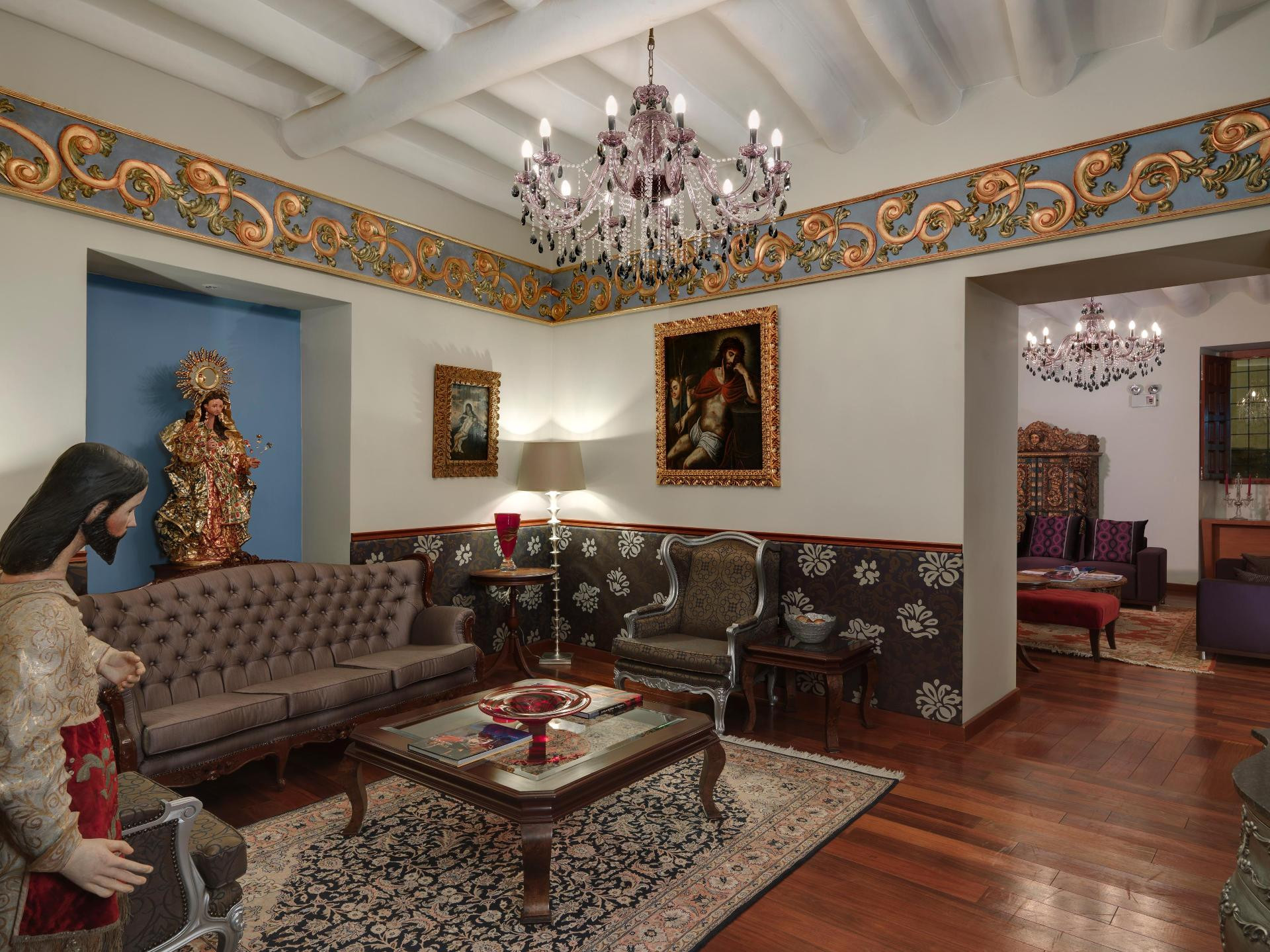 Vista Lobby Aranwa Cusco Boutique Hotel