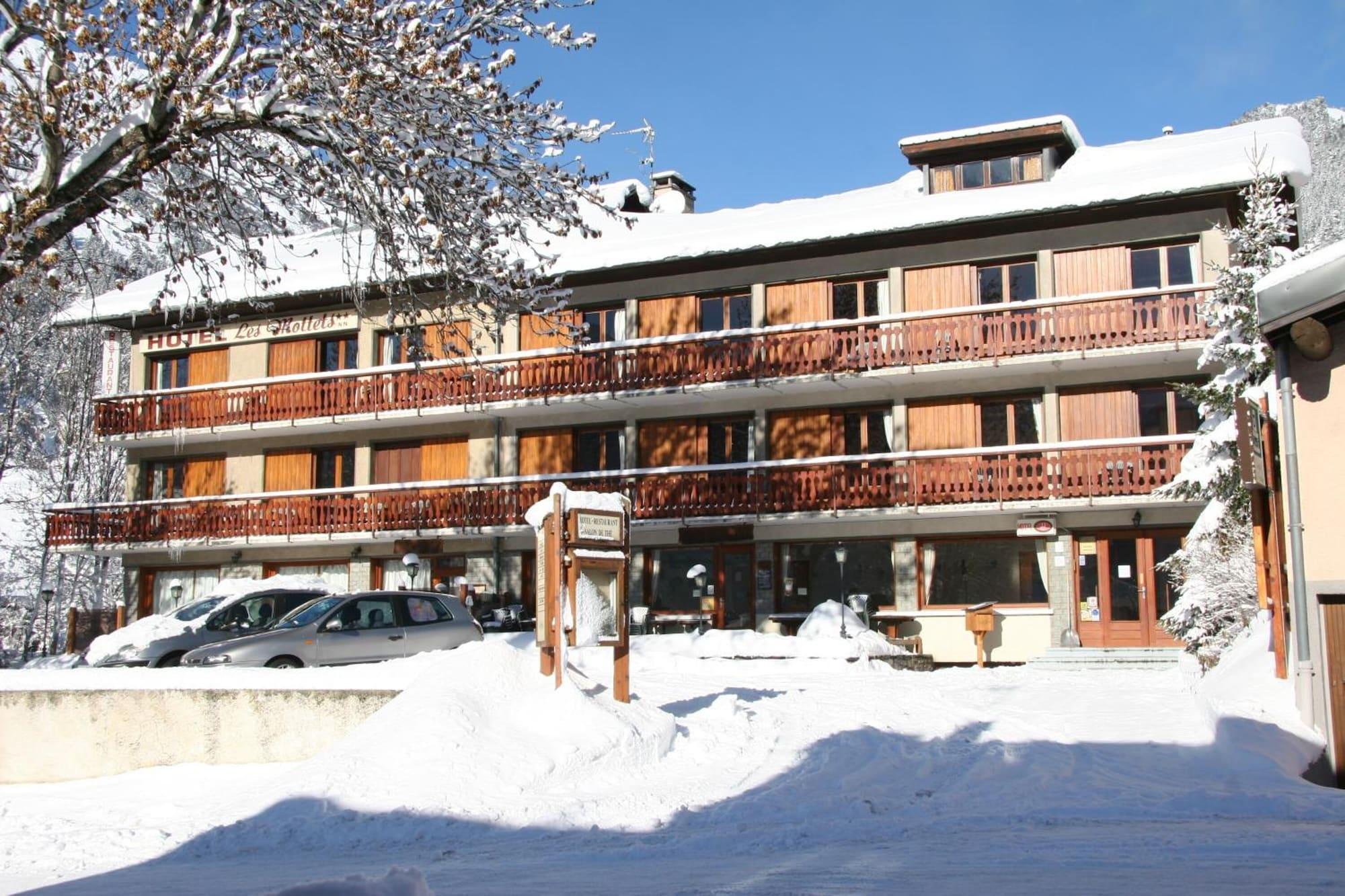 Vista Exterior Hôtel les Mottets