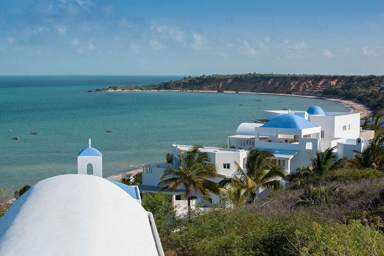 Vista Exterior Villa Santorini- Mozambique