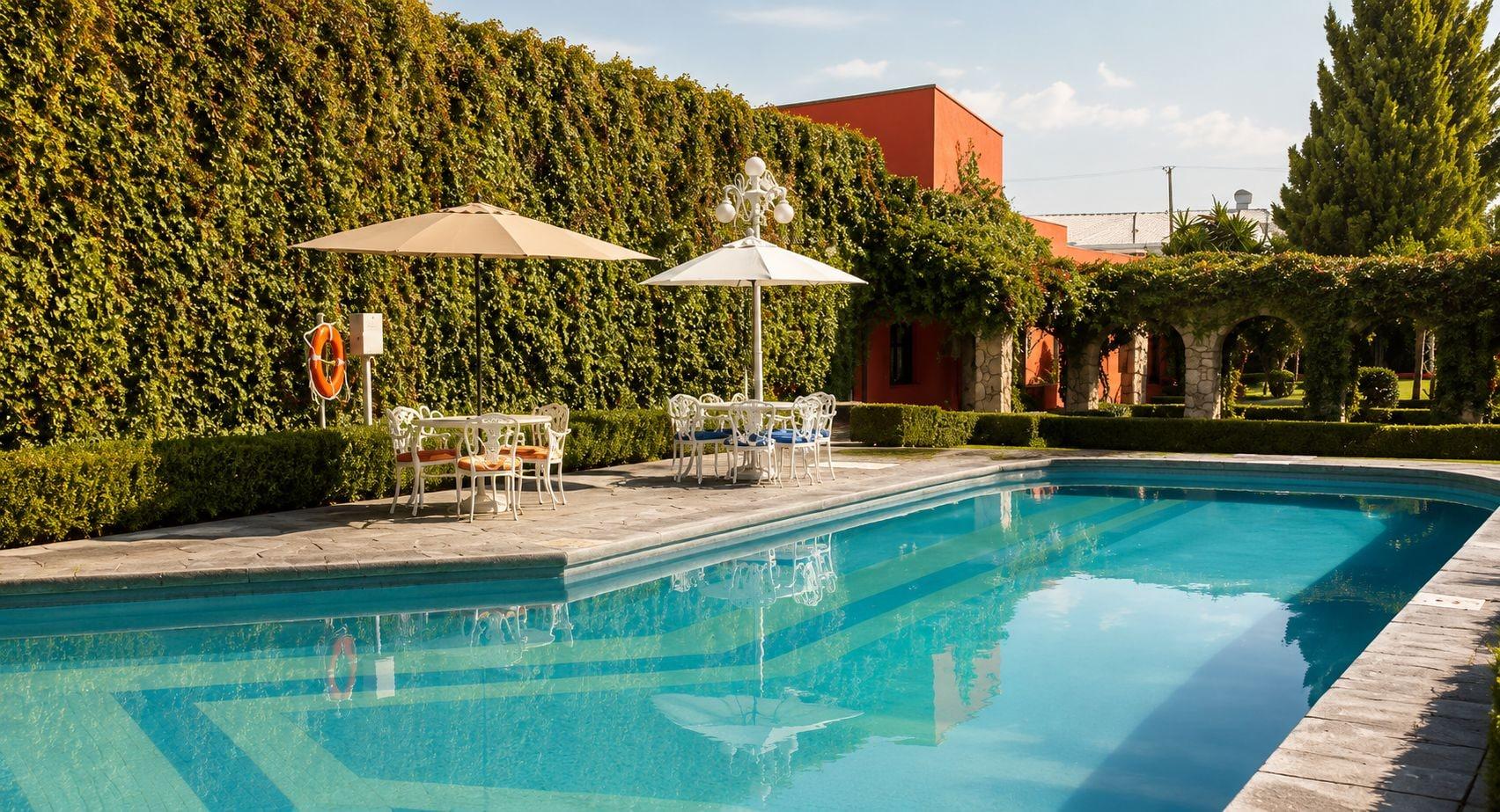Vista Piscina Hotel Vilamiño