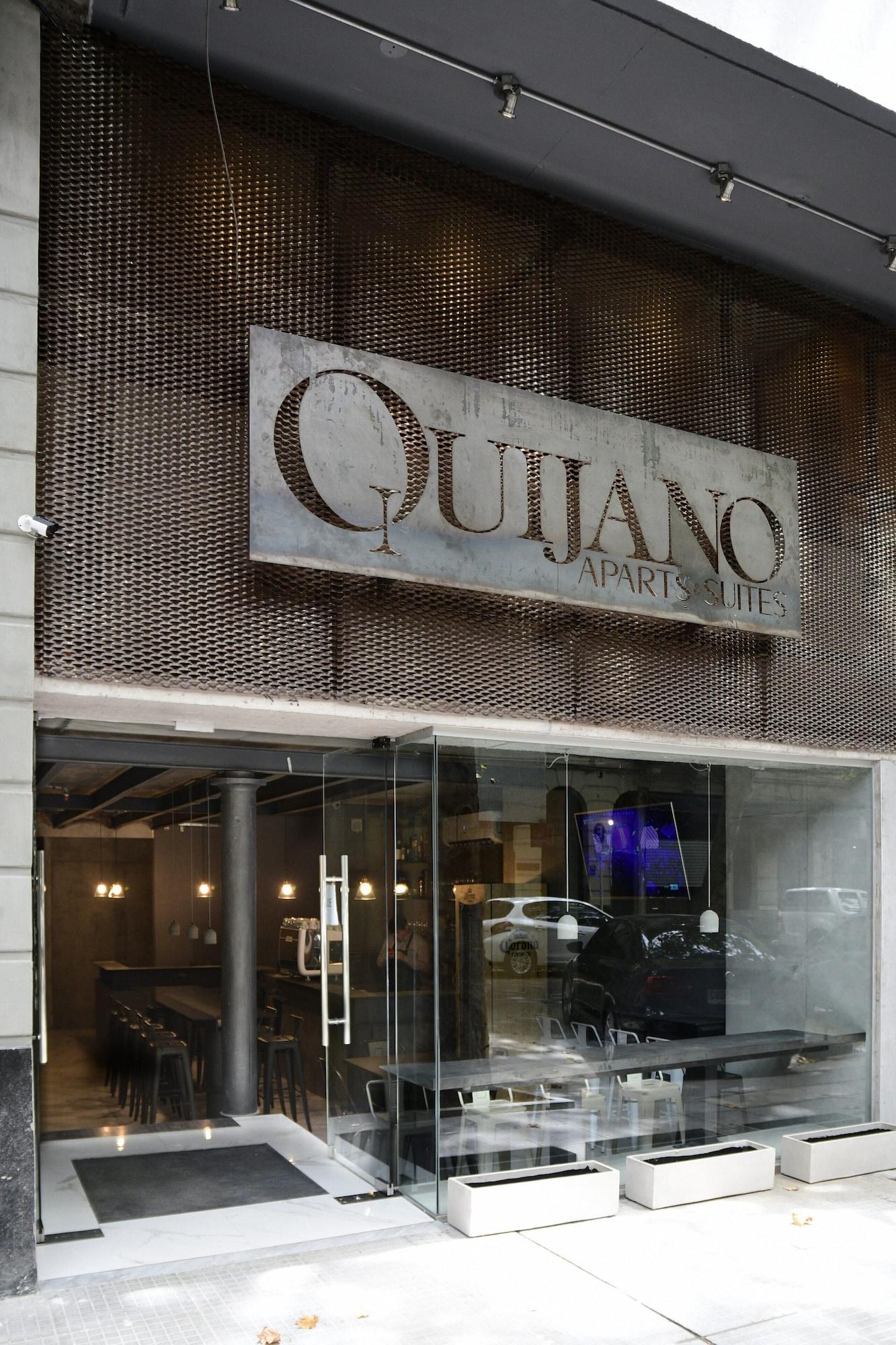 Vista Exterior Quijano Hotel - Aparts & Suites