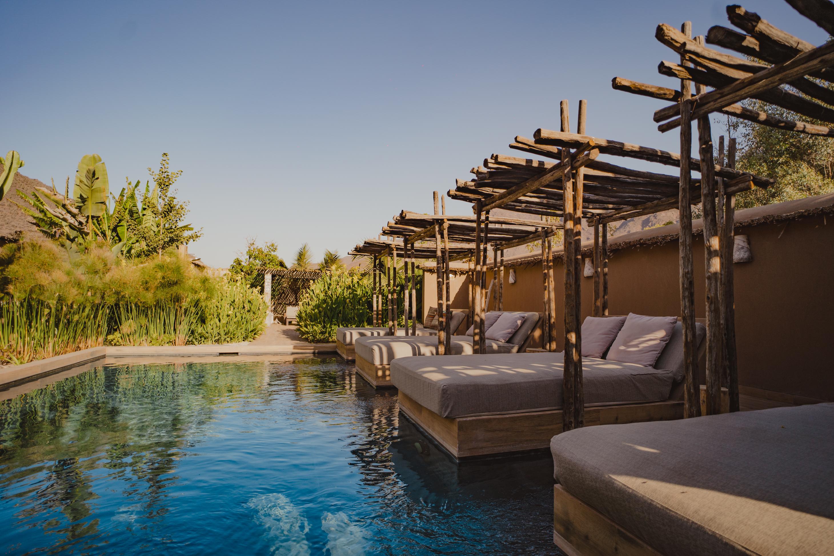 Vista Piscina CasaMolle Hotel