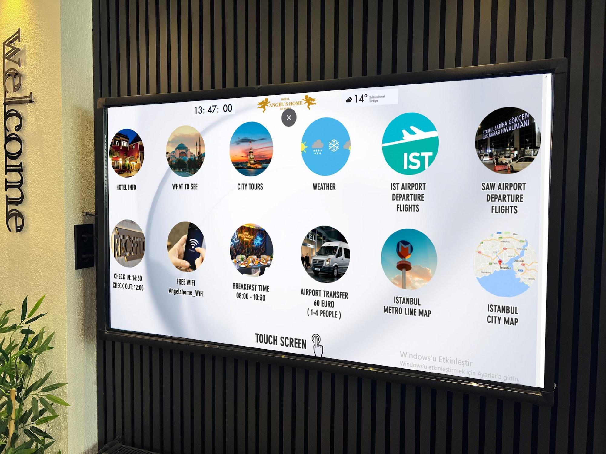 Vista Lobby Angel's Home Hotel