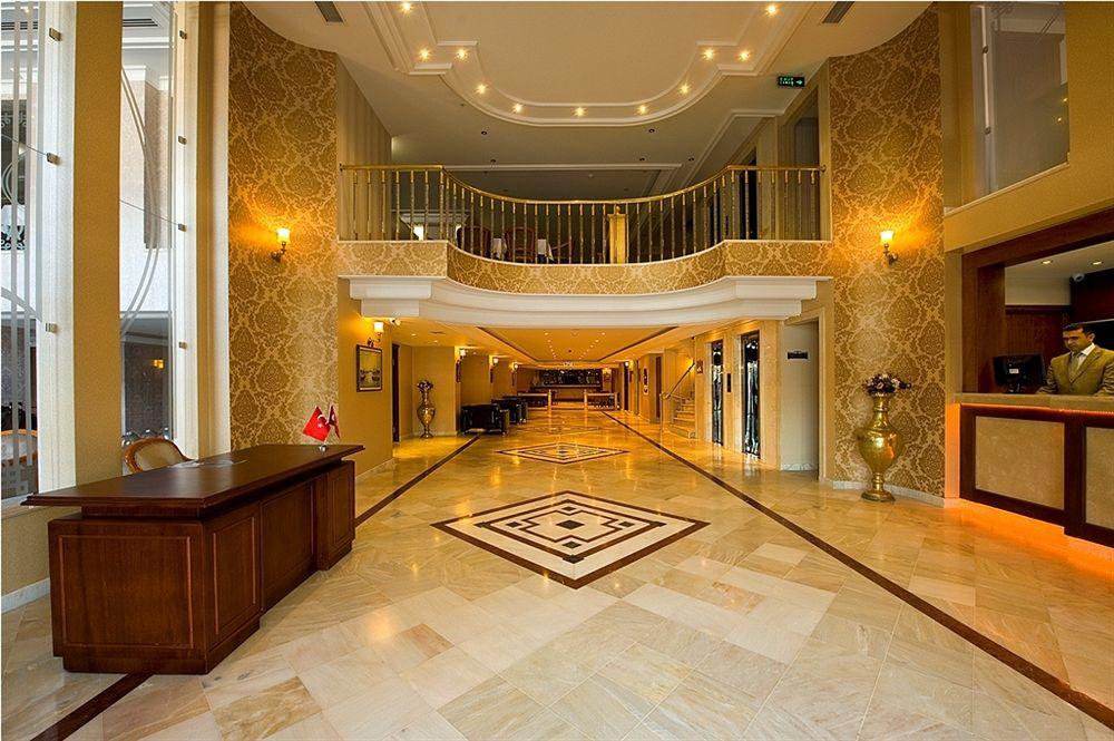 Vista do lobby Askoc Hotel