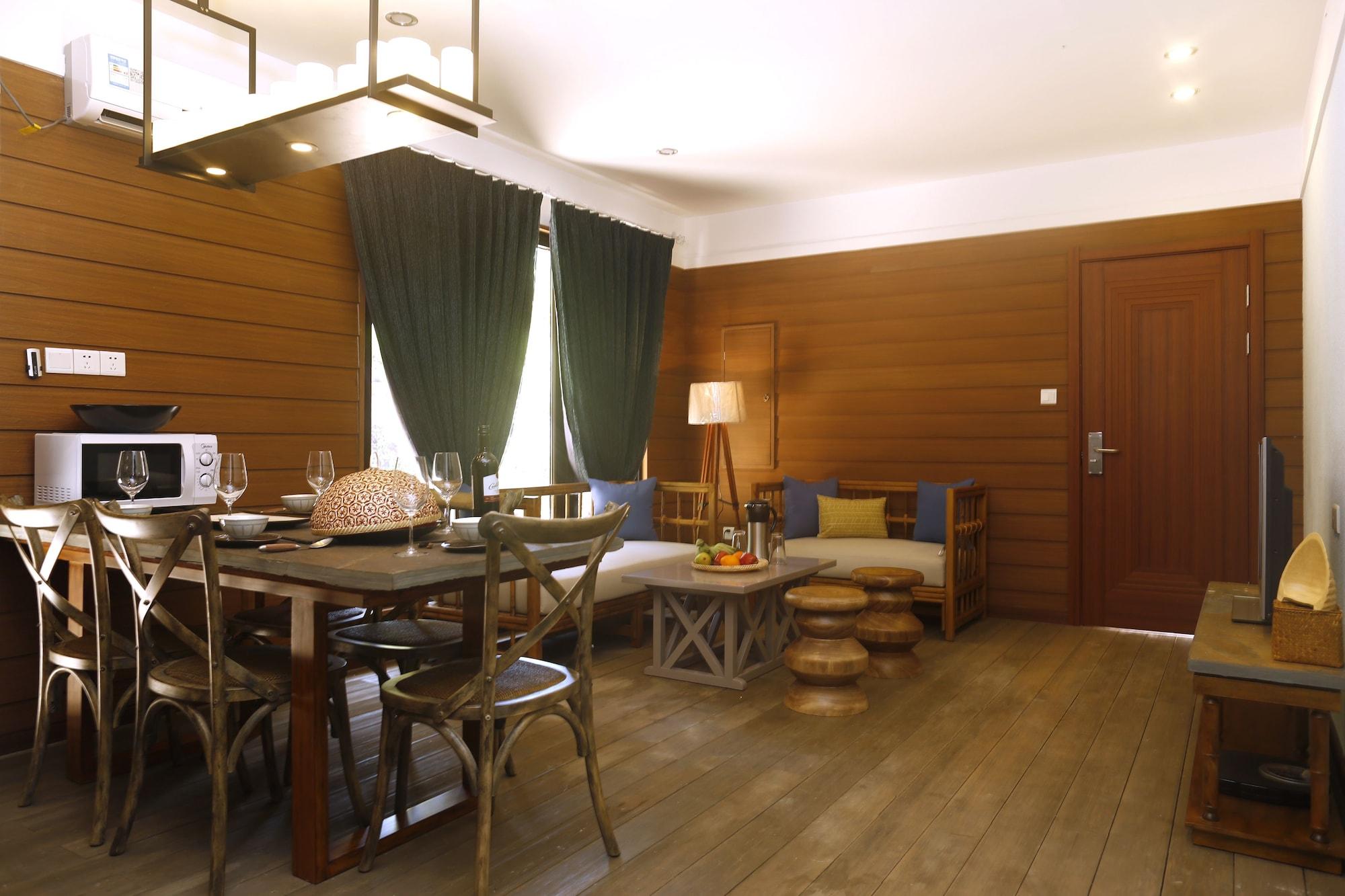 Restaurant shell villa apartel resort