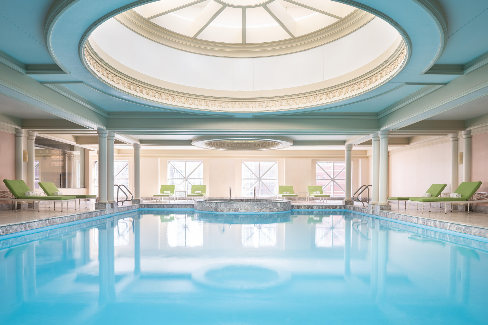 Vista Piscina Four Seasons Hotel Chicago