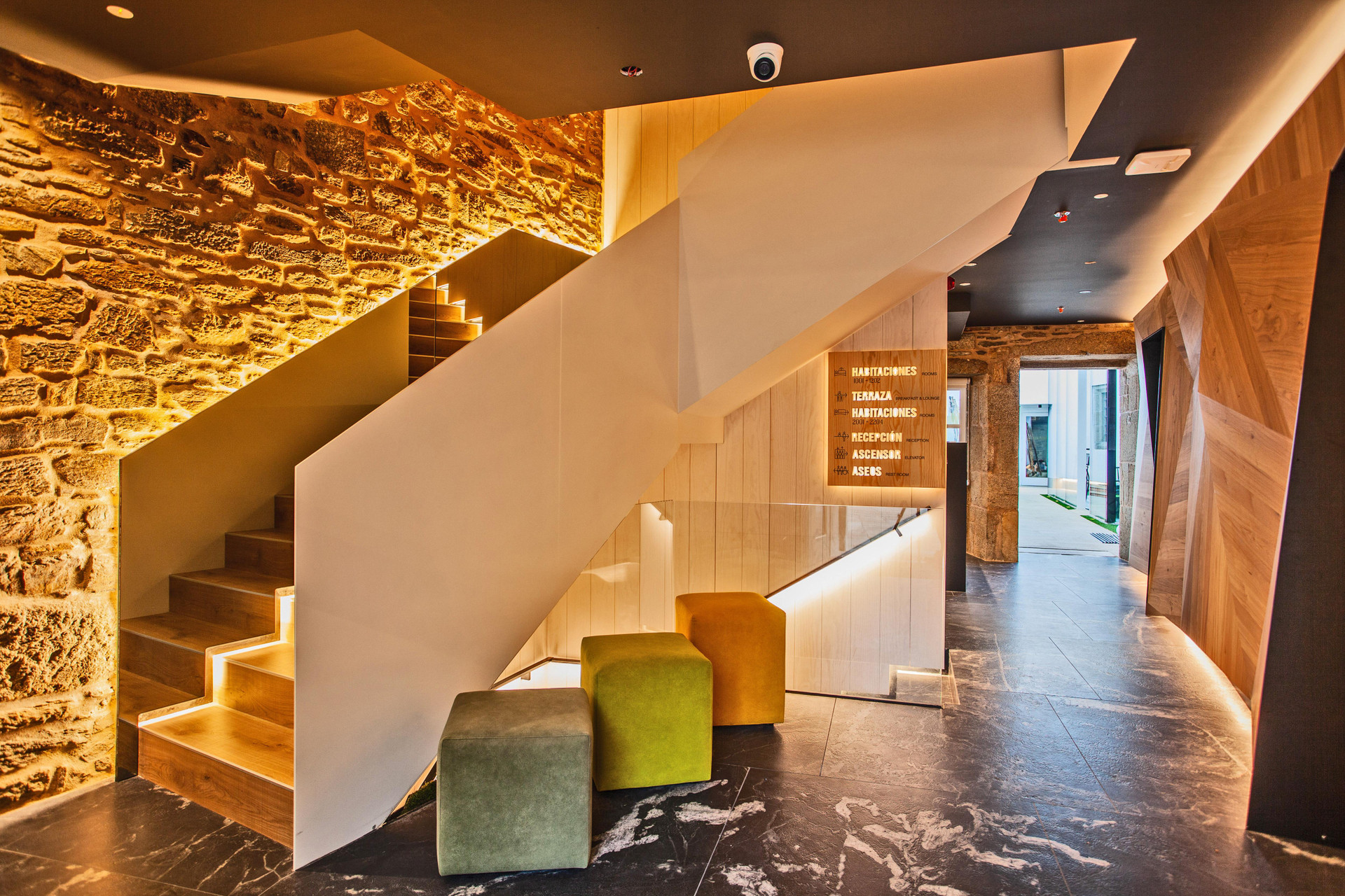 Vista Lobby Hotel Plaza Obradoiro by Bossh! Hotels