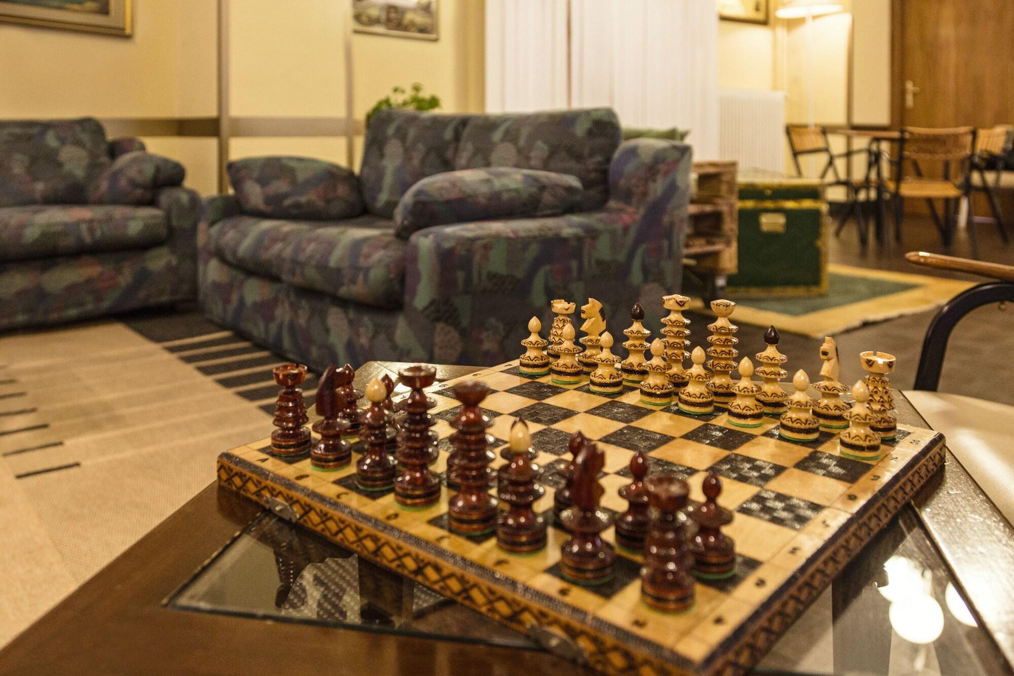 Vista Lobby Albergo Centrale