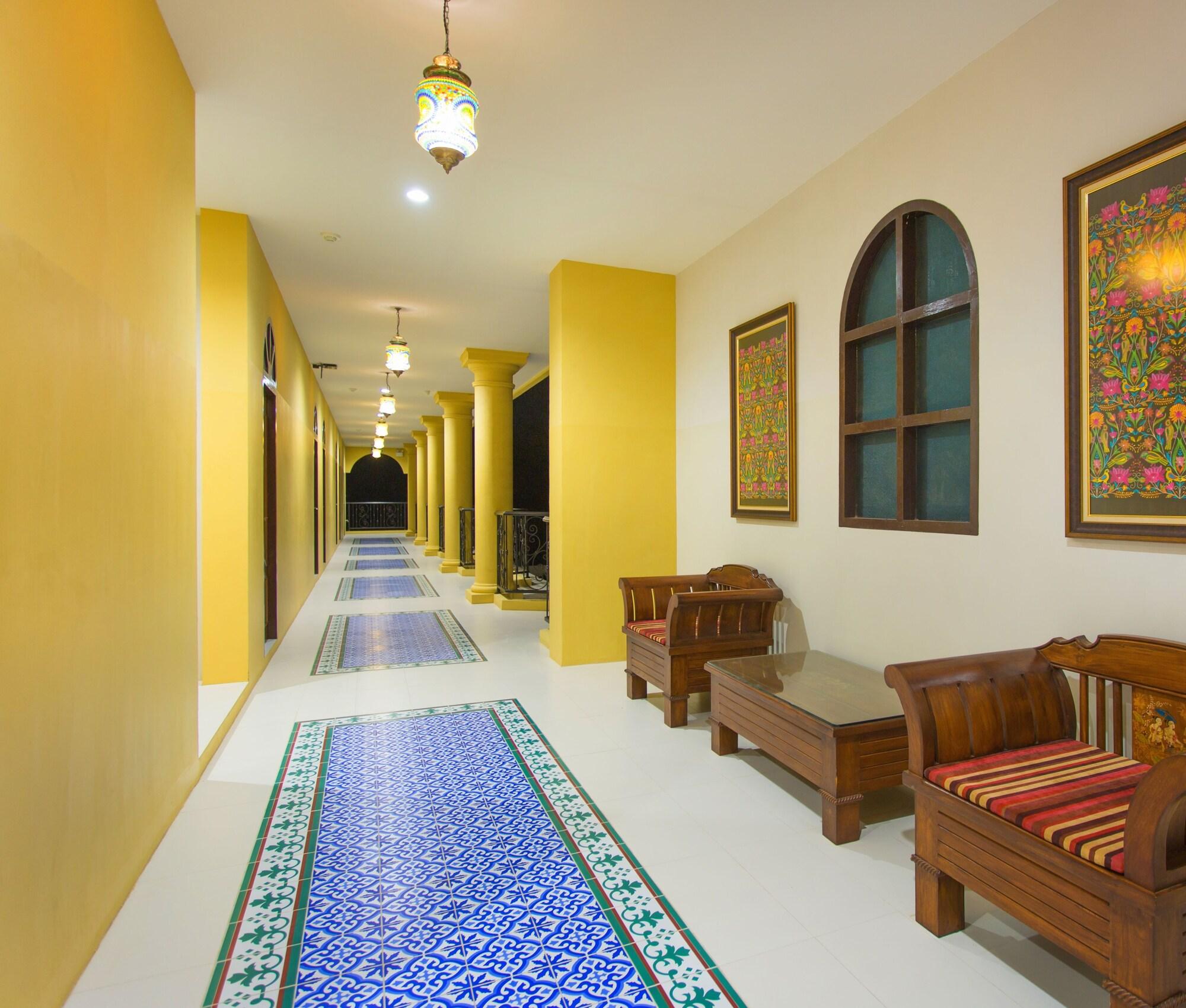 Vista Lobby La Reina Maroc Hotel