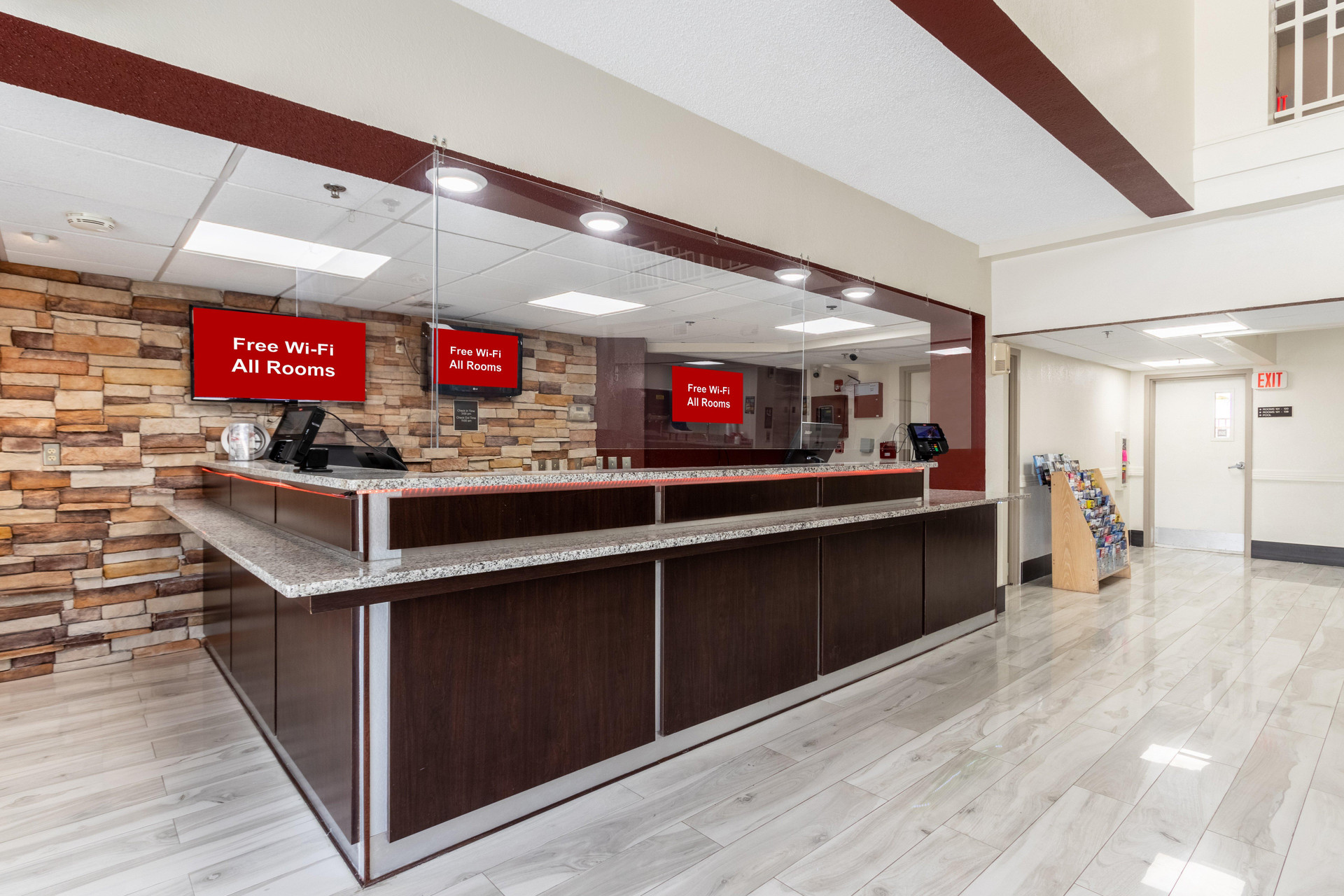 Vista Lobby Red Roof Inn El Paso West