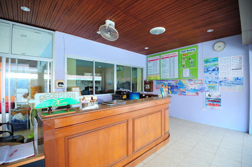 Vista do lobby Phi Phi Anita Resort