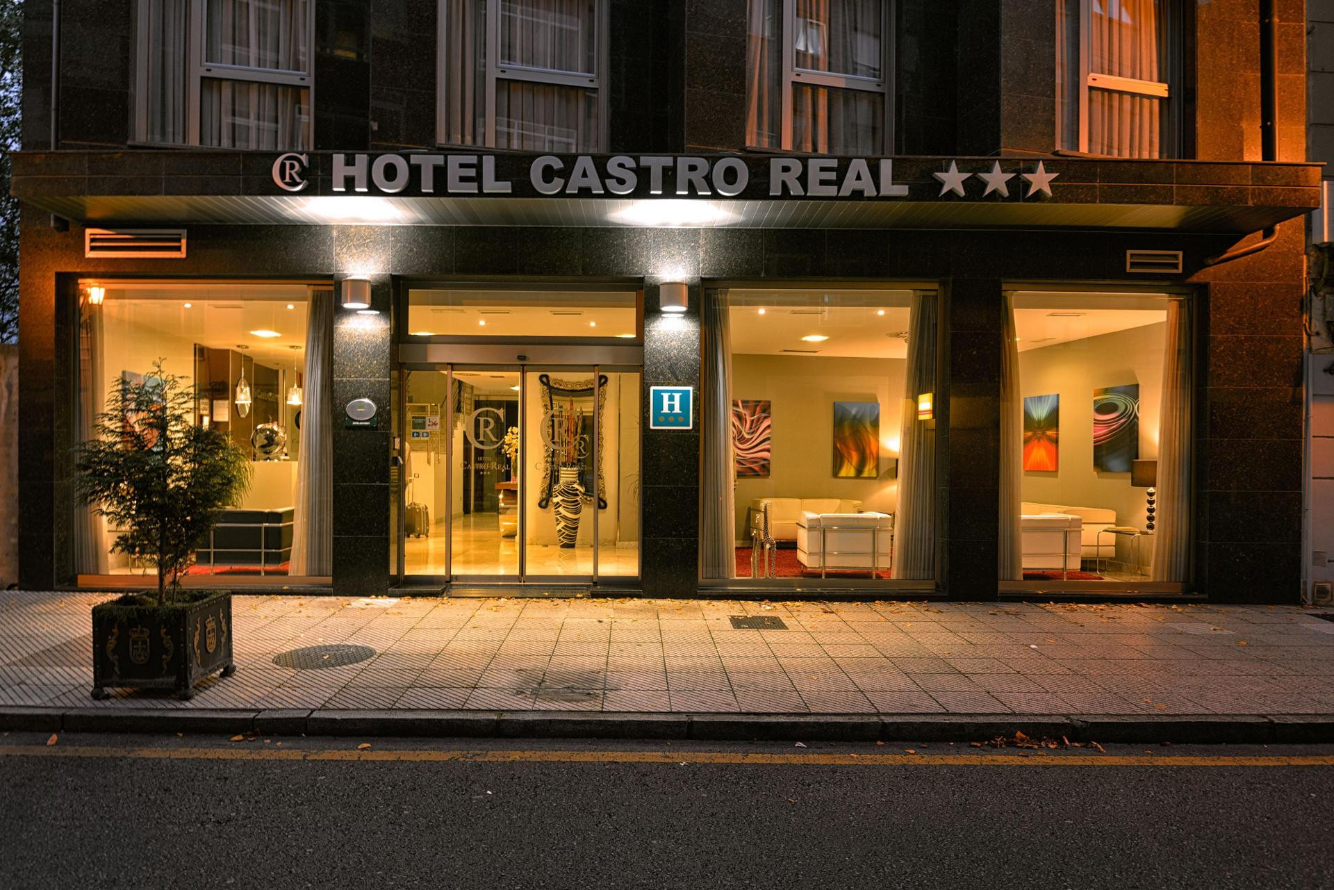 Vista Exterior Hotel Castro Real