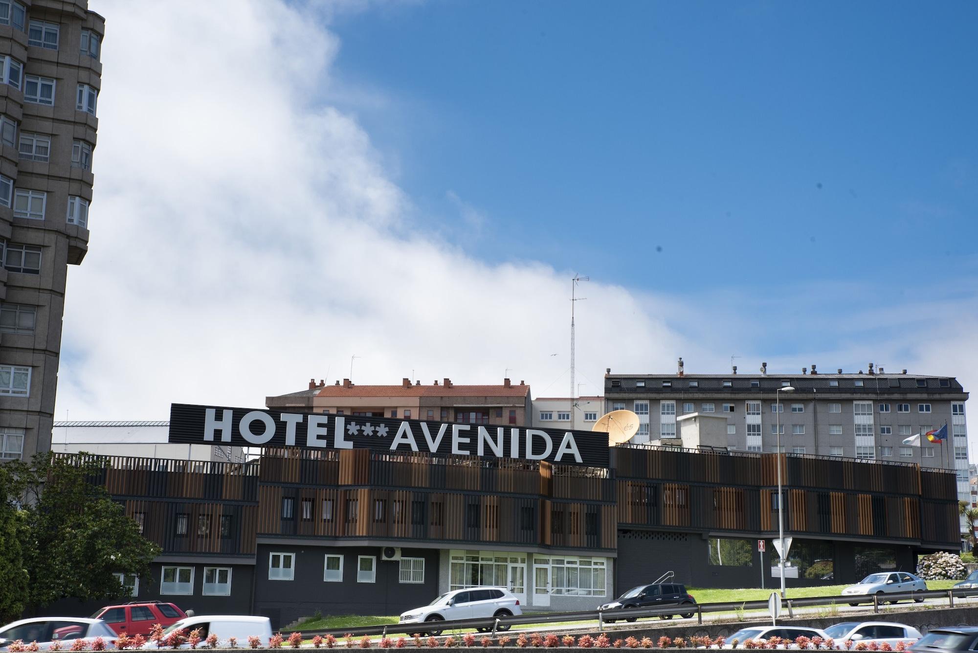 Vista Exterior Hotel Avenida Coruña