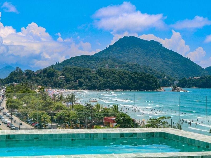 Comodidades del Alojamiento Residencial Bambu, frete mar