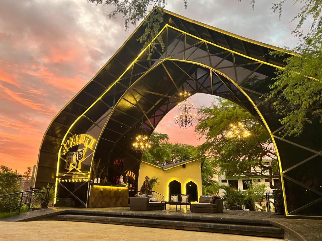 Vista Lobby Hotel Avanti Zorritos