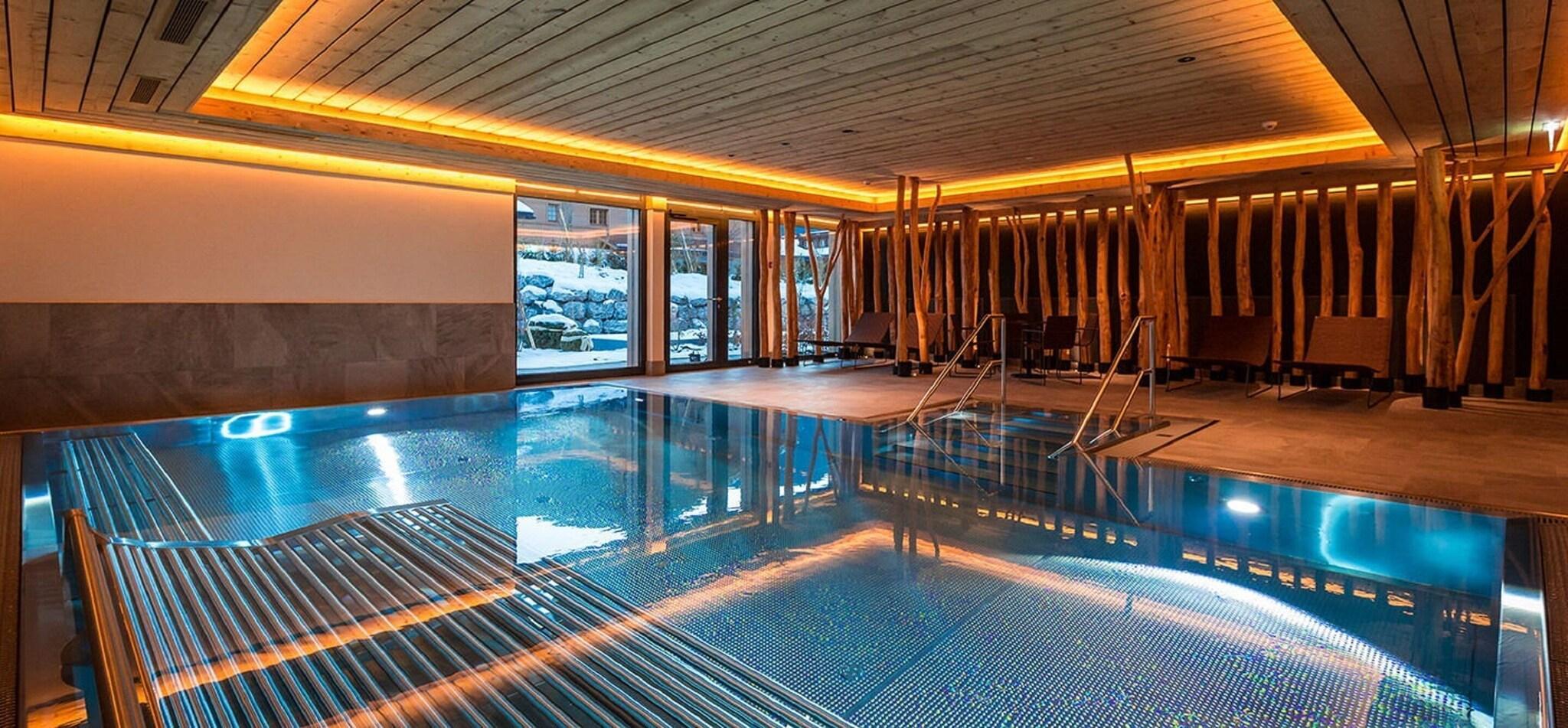 Vista Piscina Hotel Spitzhorn
