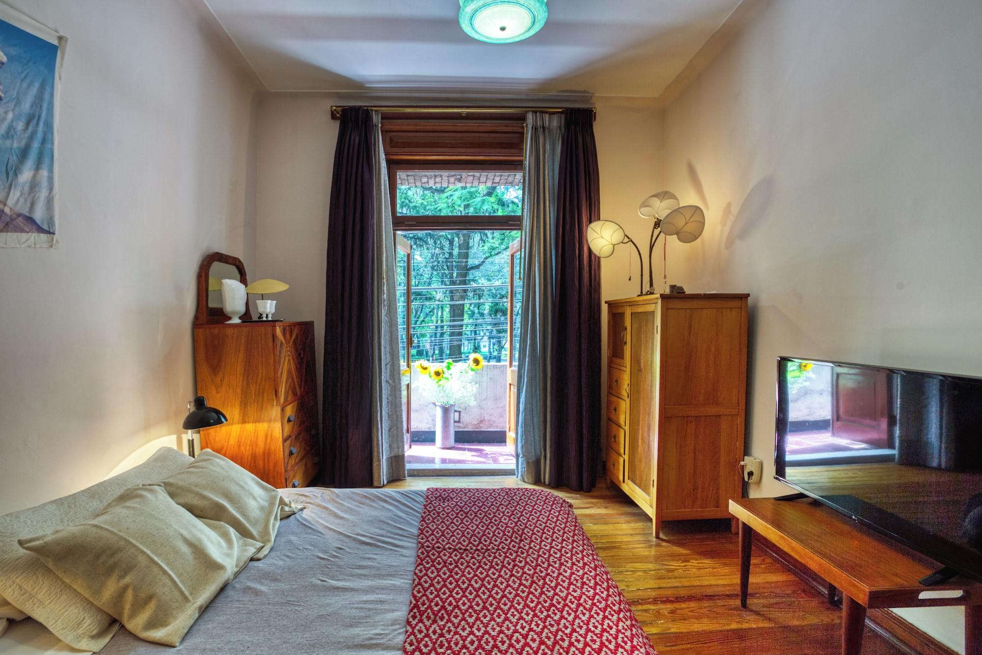 Habitación Edificio Art Deco en Roma Norte