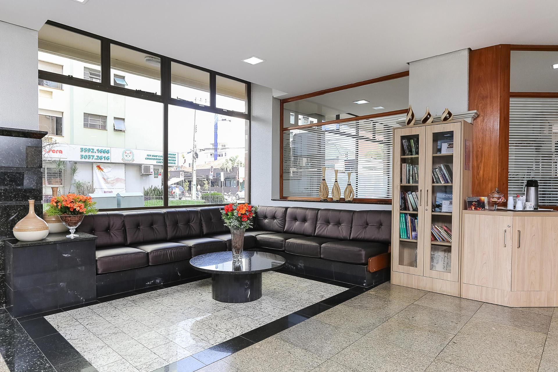 Vista Lobby Hotel Suárez São Leopoldo