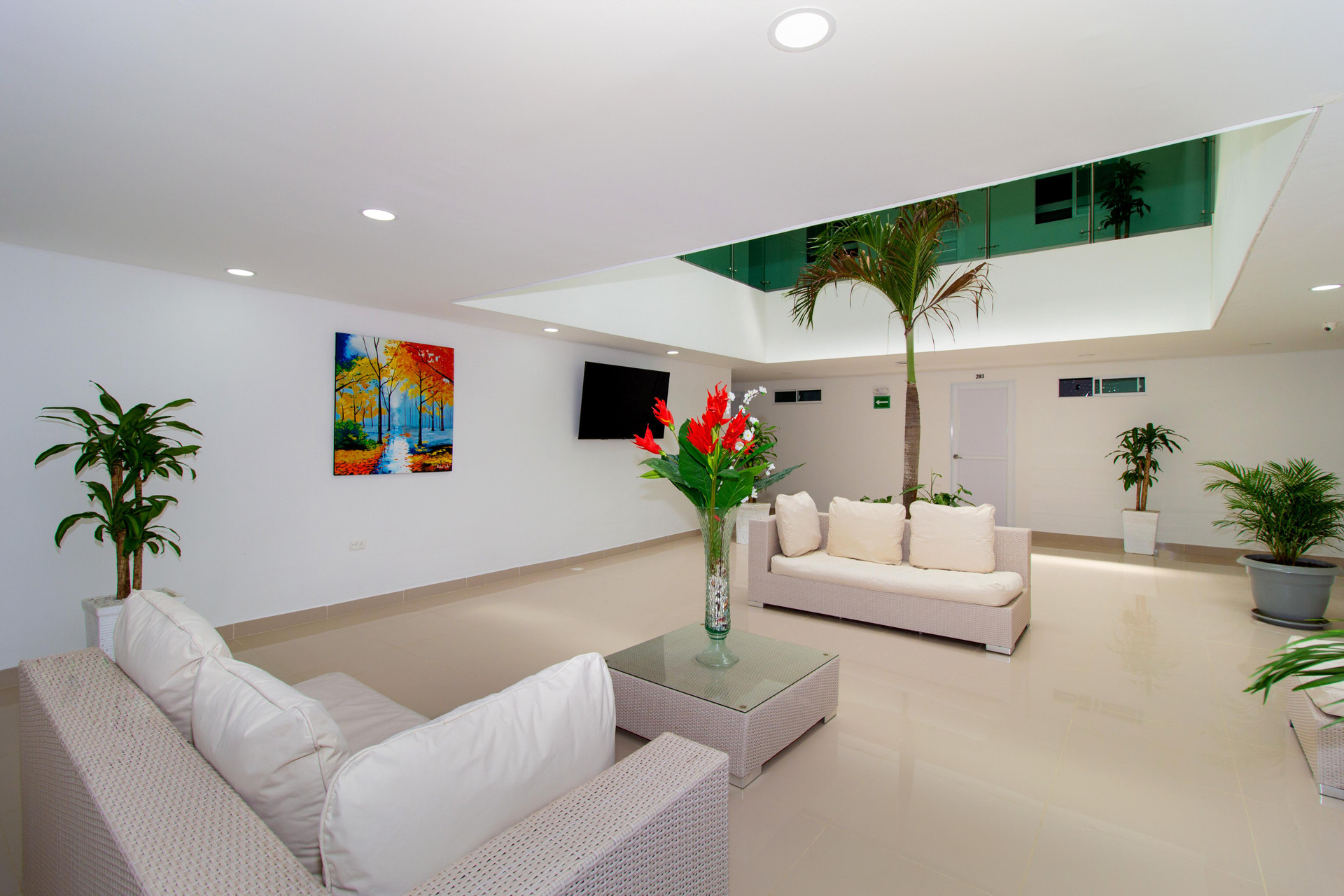 Vista Lobby Hotel Playa Norte