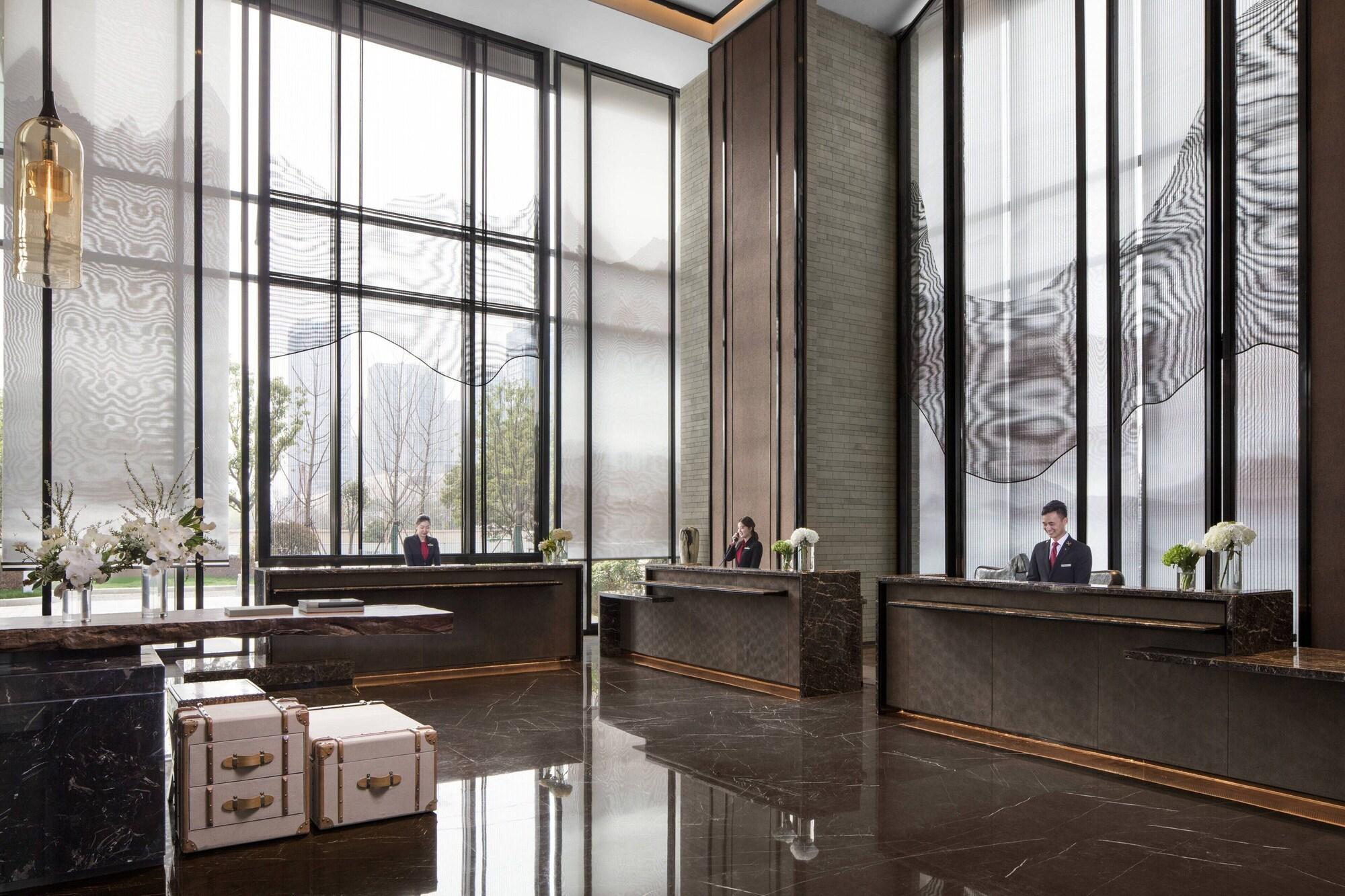 Vista Lobby Marriott Nanjing South Hotel
