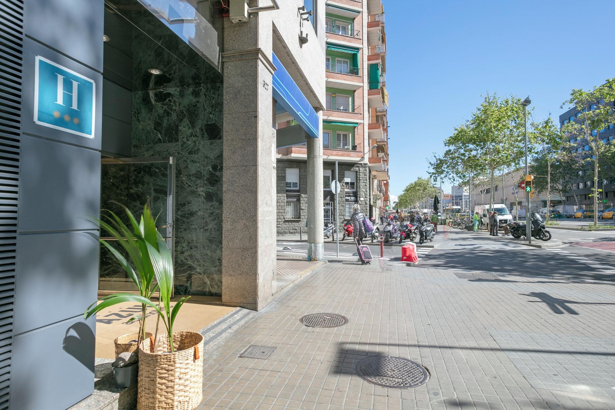Vista Exterior Acta Azul