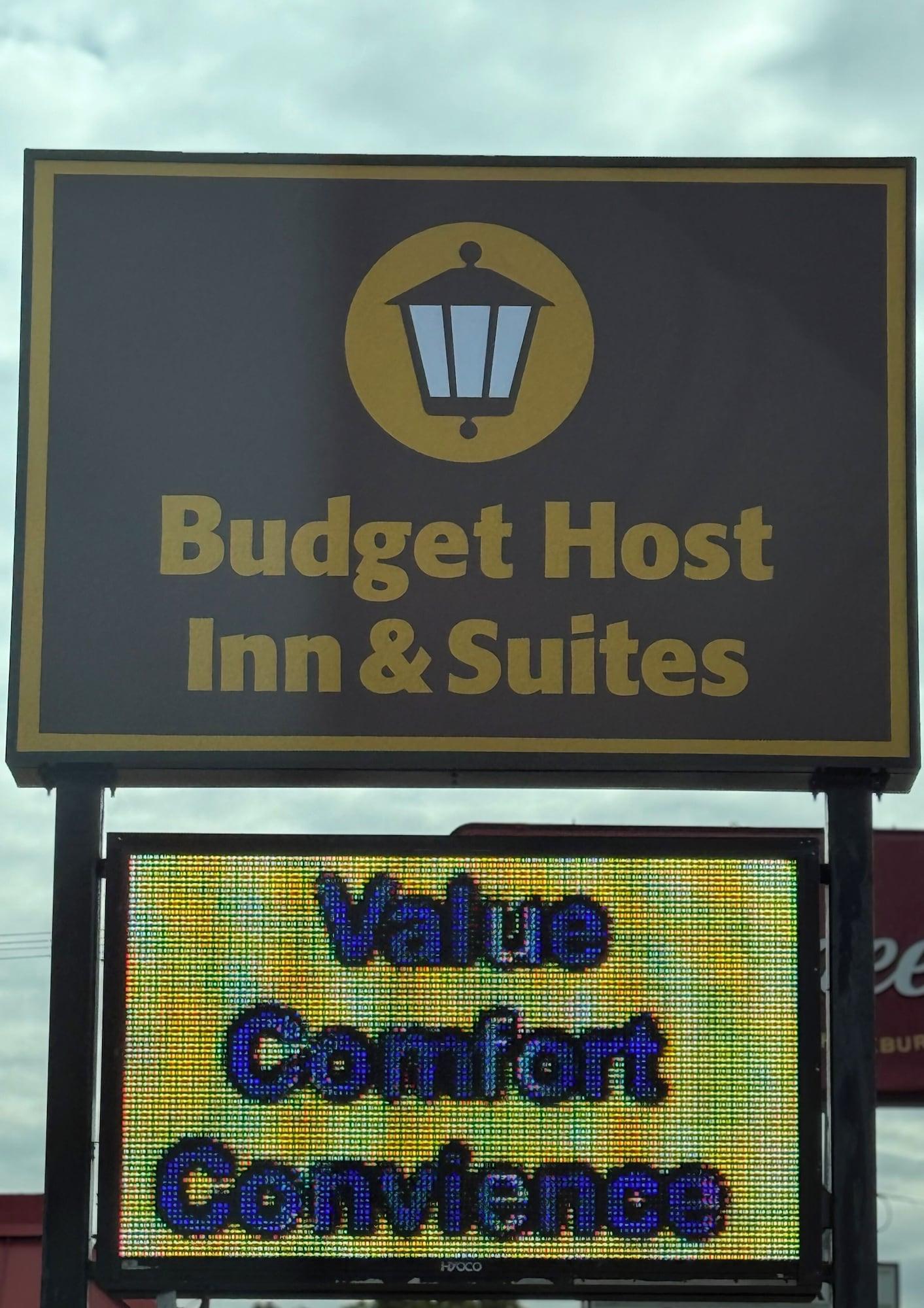 Vista Exterior Budget Host Inn & Suites